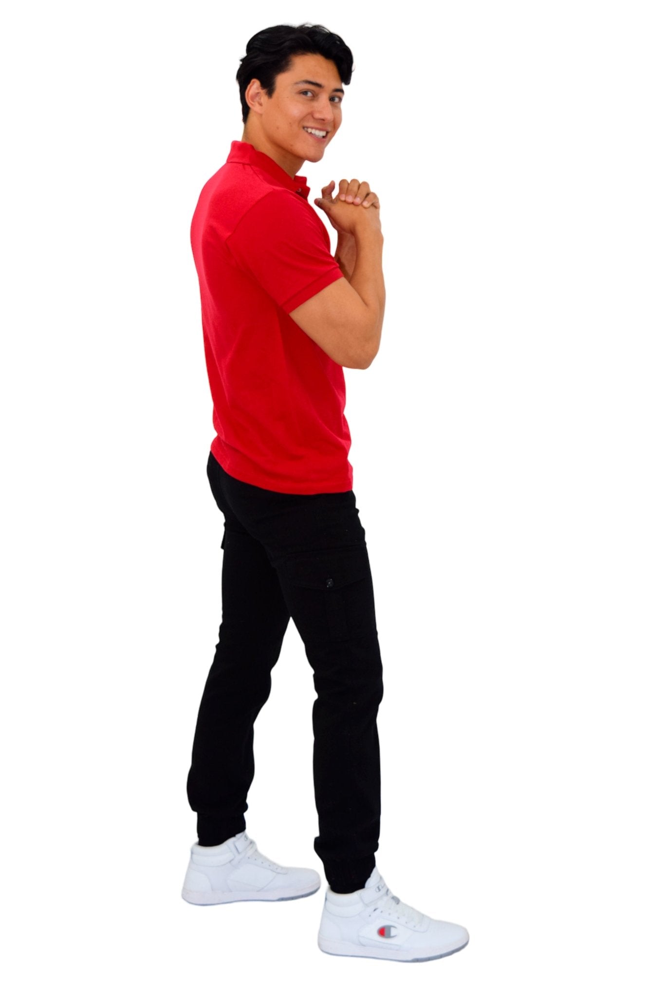 PLAYERA TIPO POLO ESTAMBUL HOMBRE #Color_Rojo