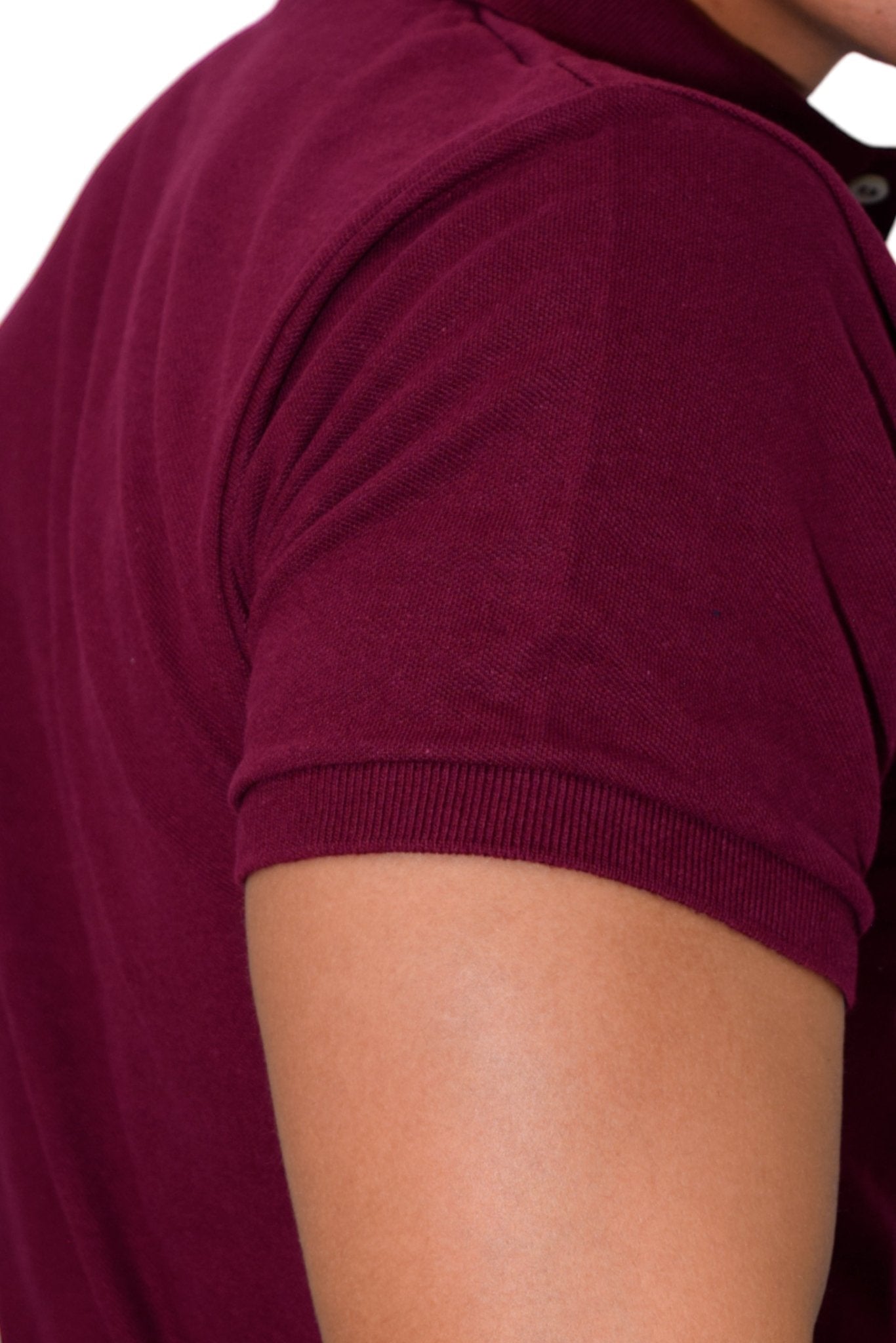 PLAYERA TIPO POLO ESTAMBUL HOMBRE #Color_Vino