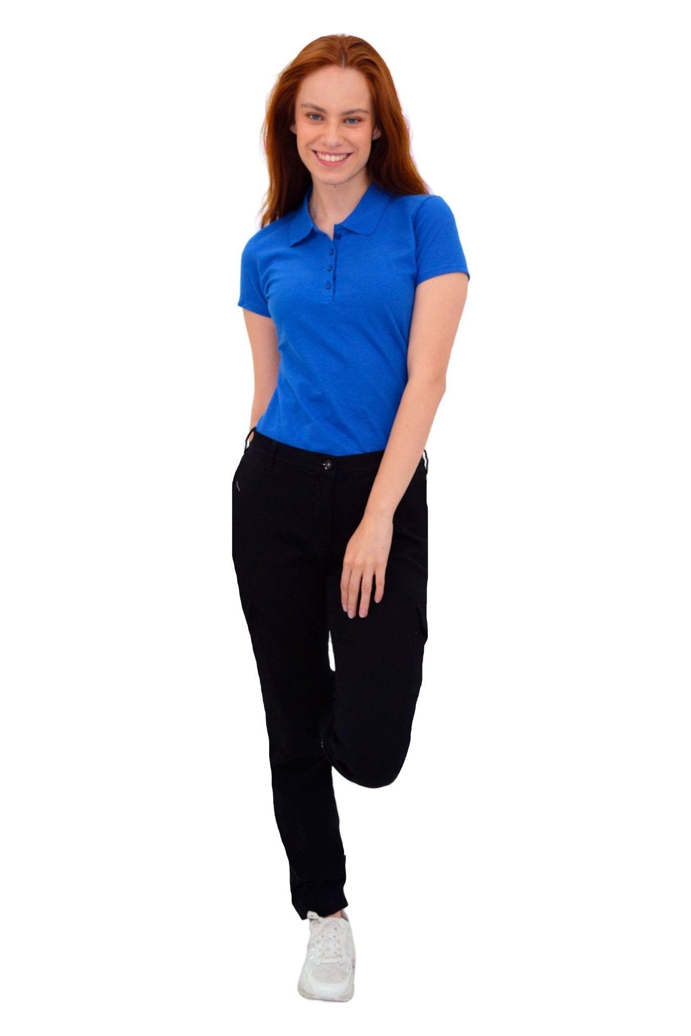 PLAYERA TIPO POLO ESTAMBUL MUJER #Color_Azul