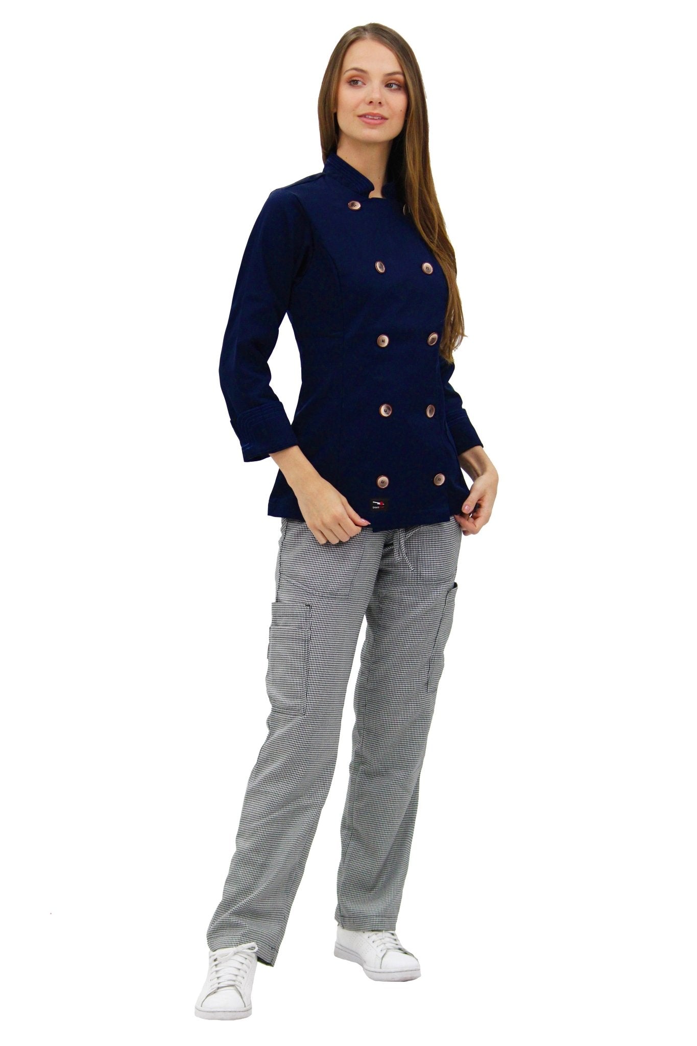 FILIPINA EJECUTIVA CHEF CORTE REGULAR LYON MUJER #Color_Azul Marino