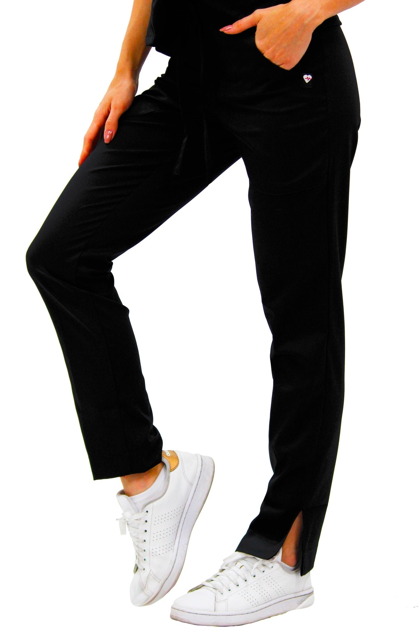 PANTALÓN MÉDICO PARA SCRUB ESTOCOLMO MUJER #Color_Negro