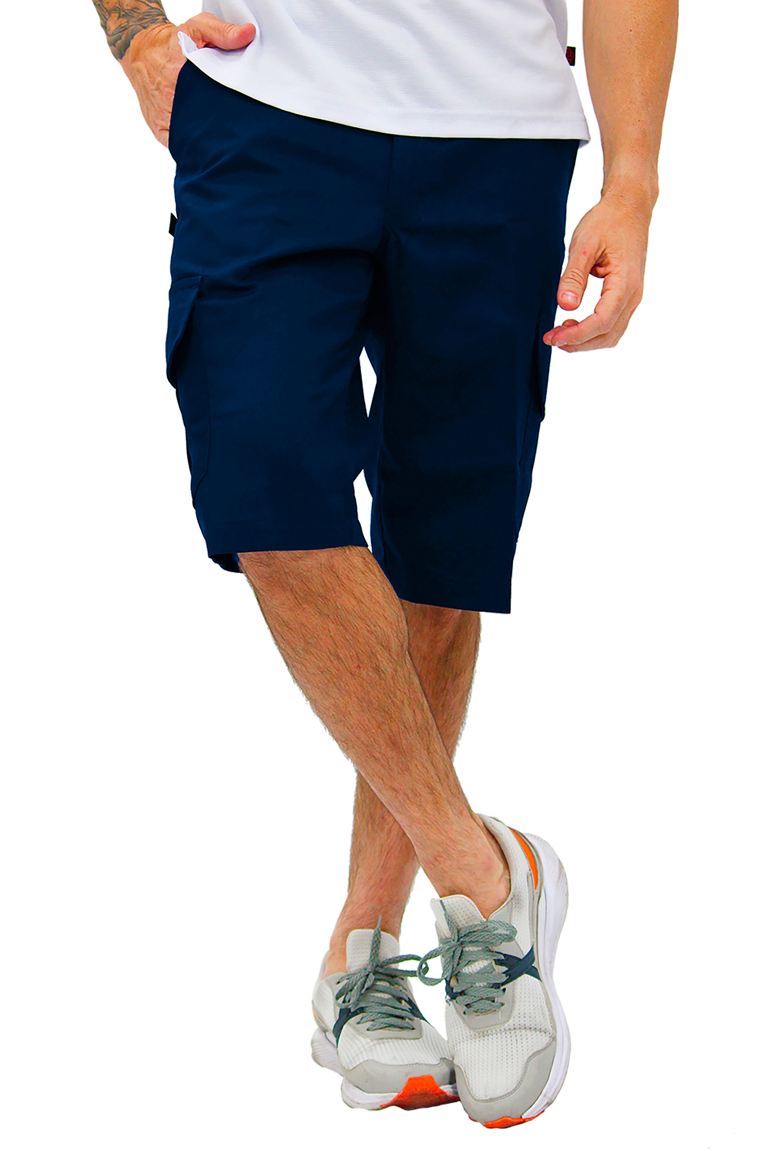 BERMUDAS TIPO CARGO HAWAI HOMBRE #Color_Azul