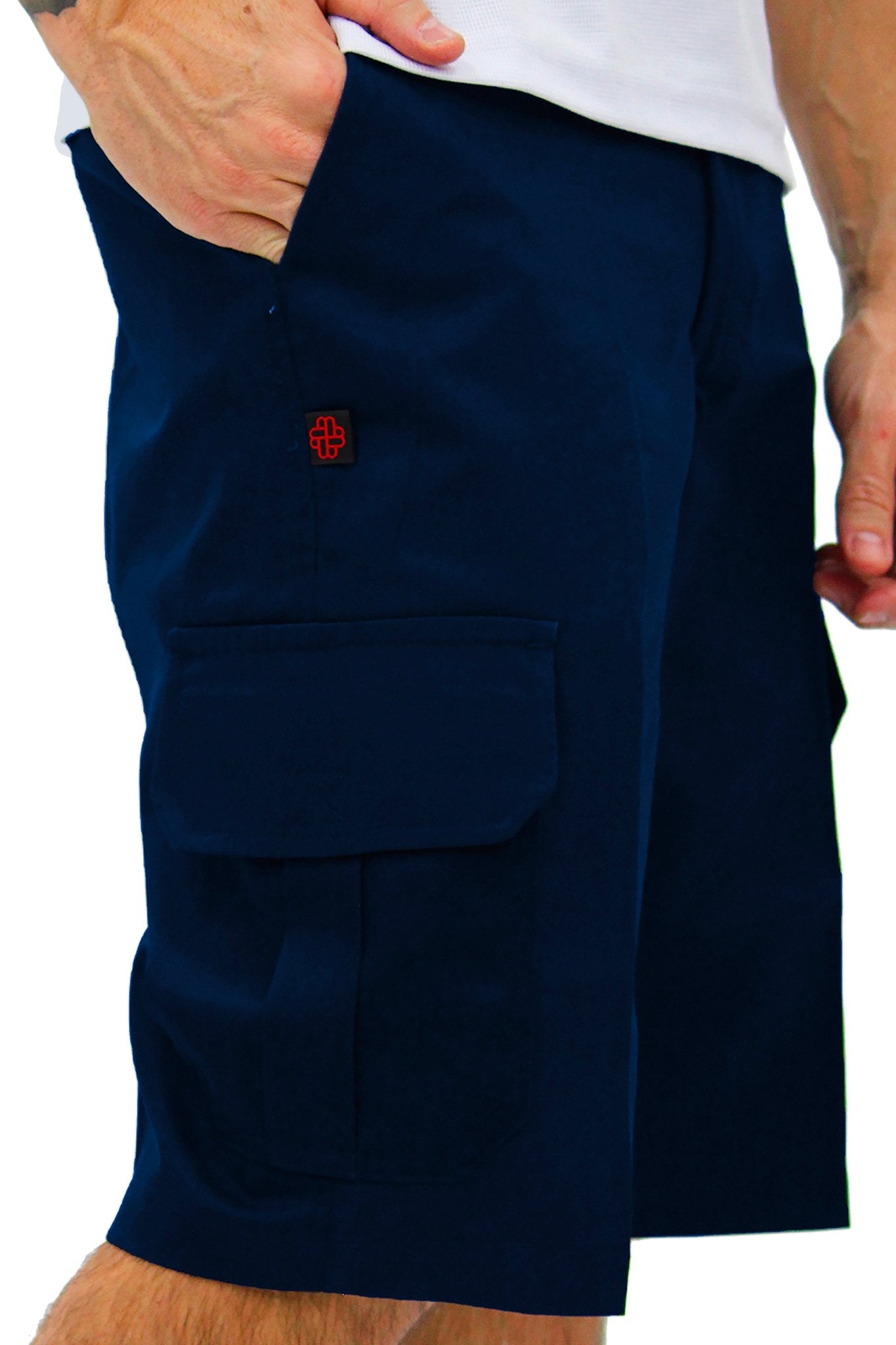 BERMUDAS TIPO CARGO HAWAI HOMBRE #Color_Azul Marino