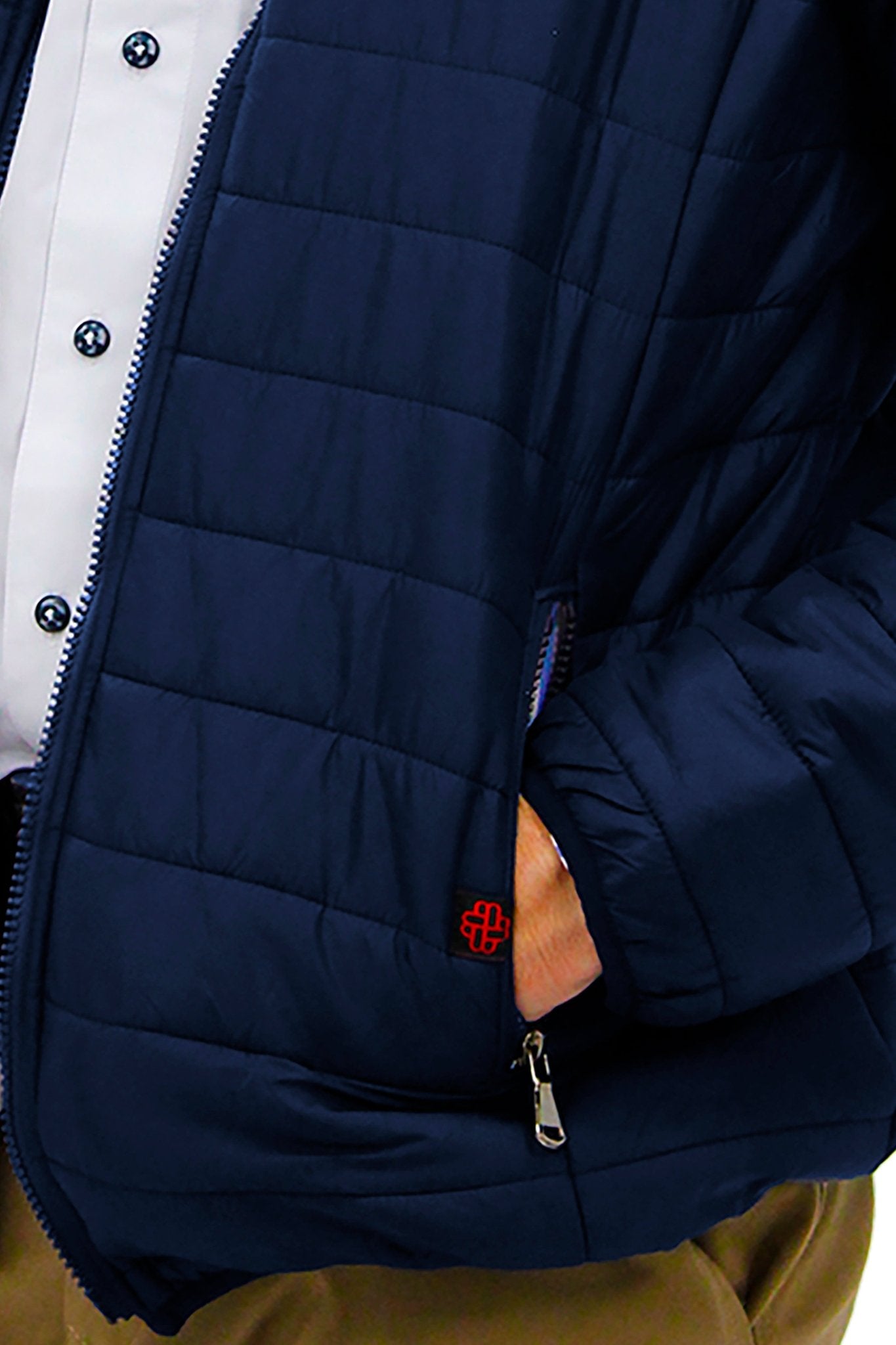 CHAMARRA CAPITONADA ALASKA HOMBRE #Color_Azul