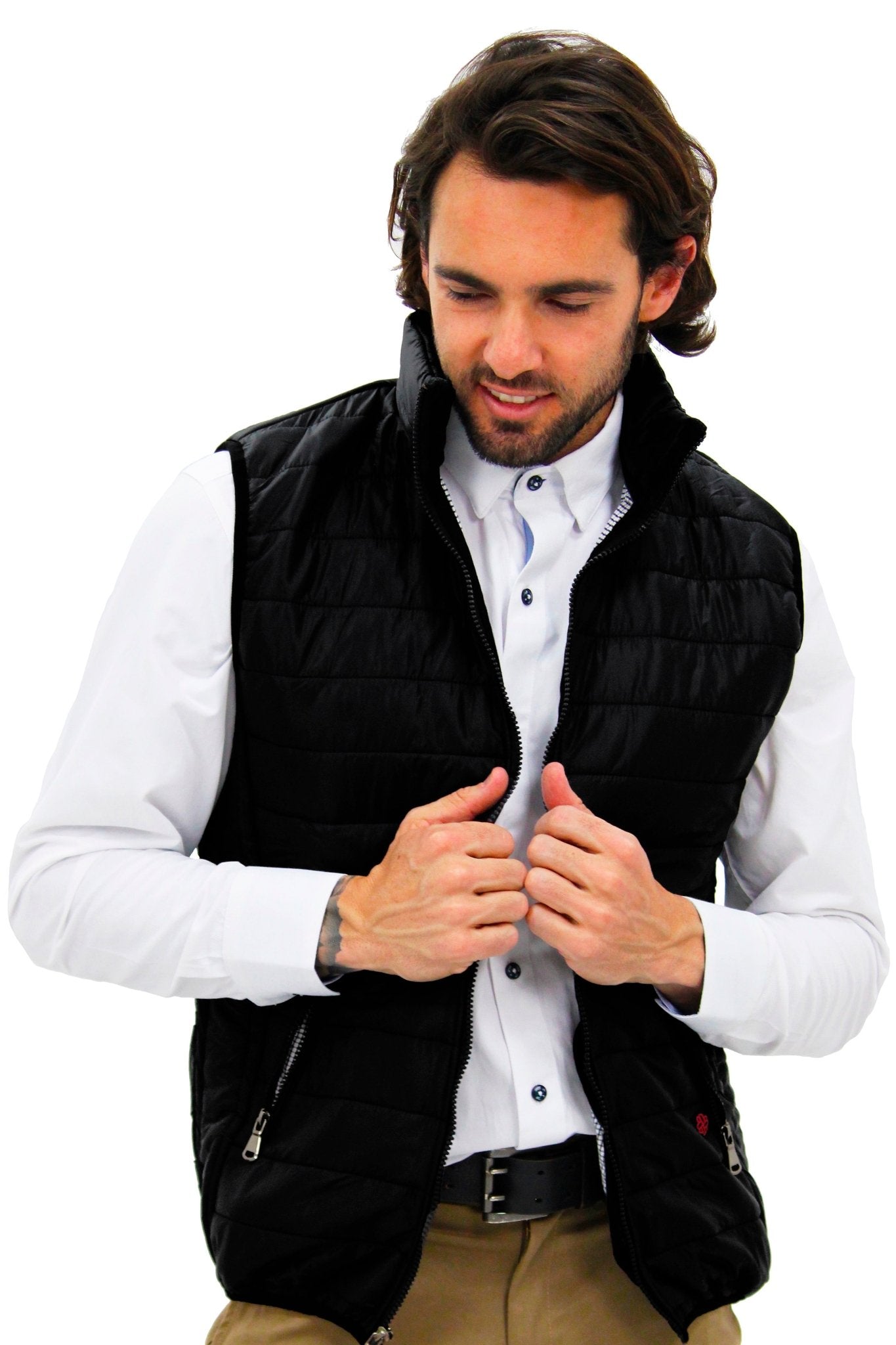 CHALECO CAPITONADO OSLO HOMBRE #Color_Negro