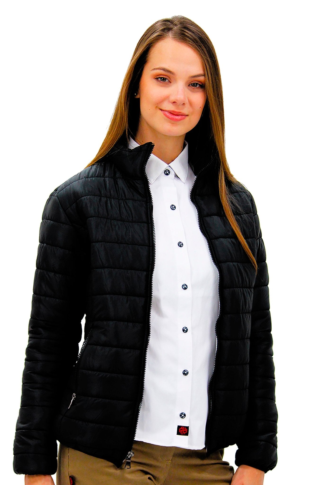 CHAMARRA CAPITONADA ALASKA MUJER #Color_Negro