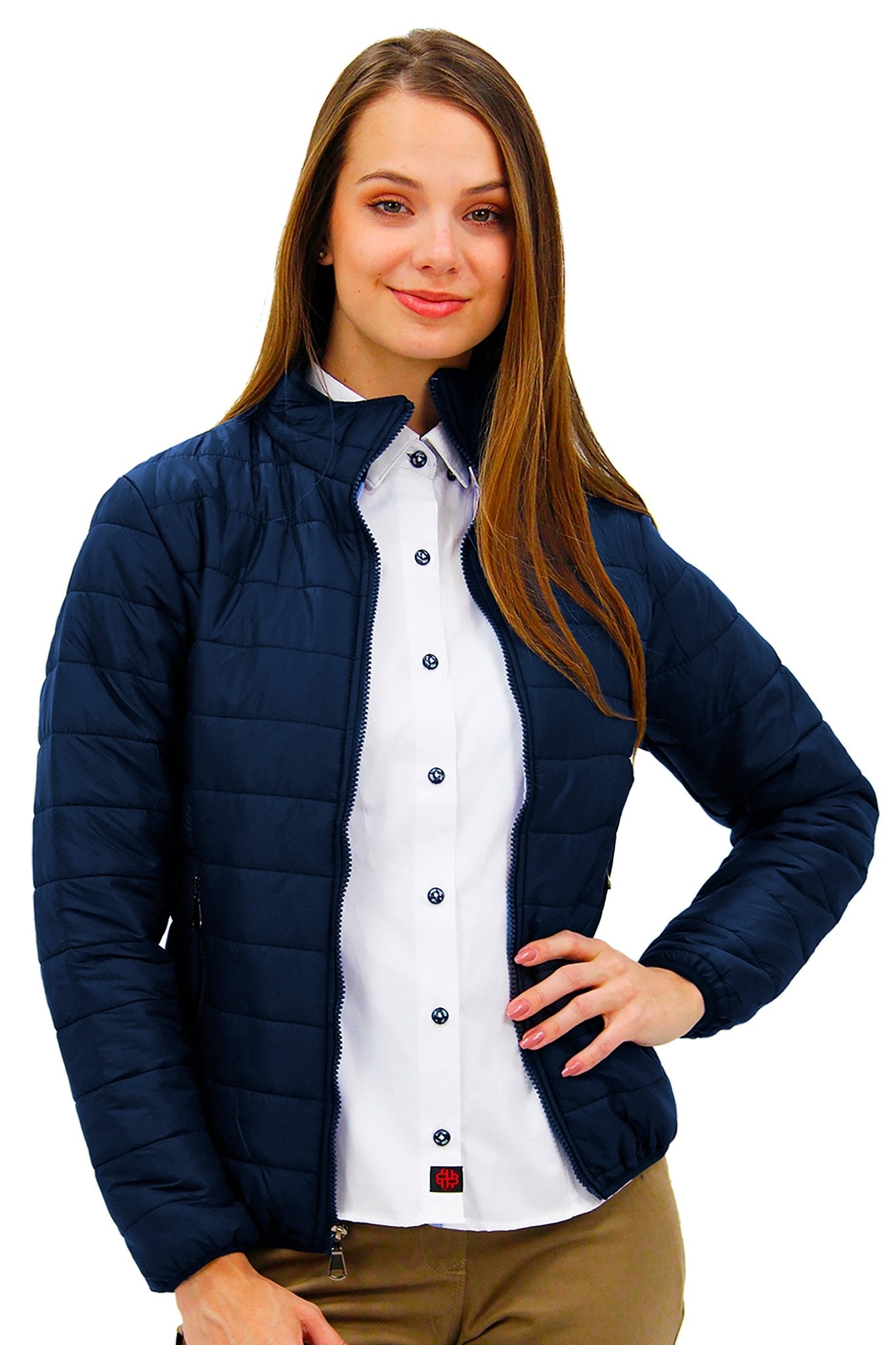 CHAMARRA CAPITONADA ALASKA MUJER #Color_Azul Marino