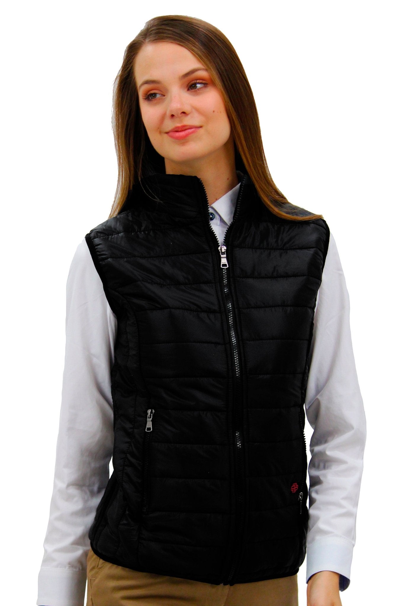 CHALECO CAPITONADO OSLO MUJER #Color_Negro