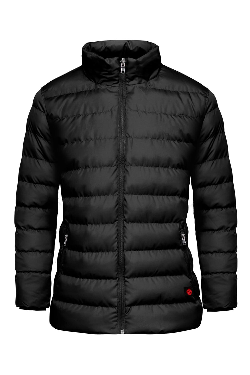 CHAMARRA CAPITONADA ALASKA MUJER #Color_Negro