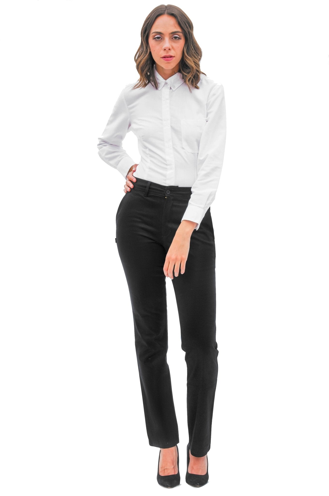 BLUSA FORMAL MANGA LARGA MONTENEGRO