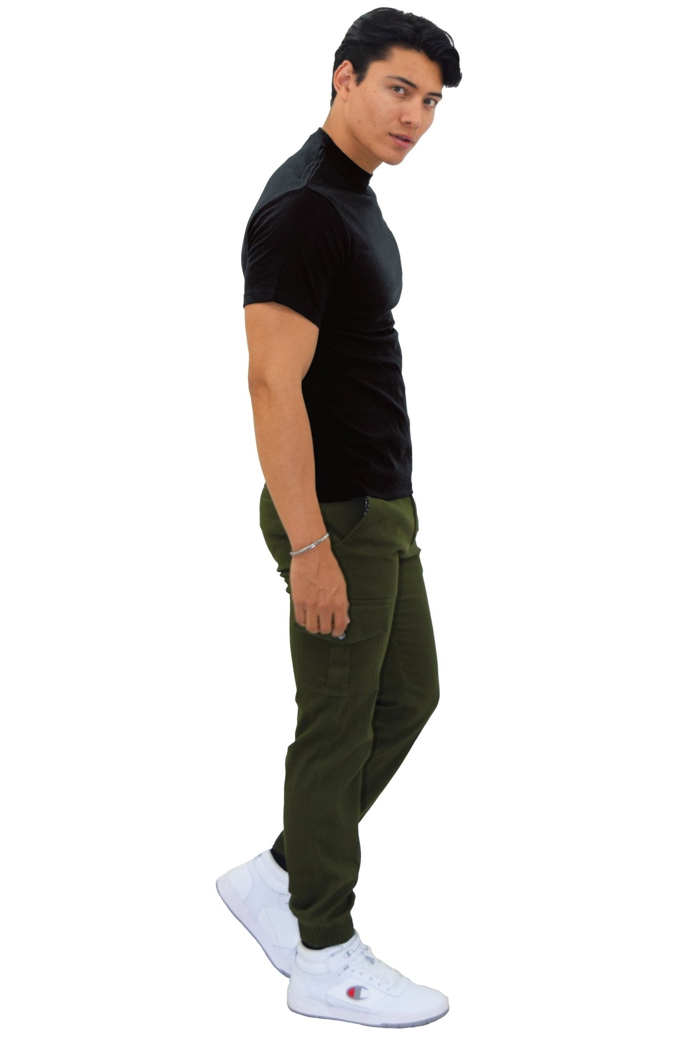 PLAYERA CUELLO REDONDO MALIBÚ HOMBRE #Color_Negro