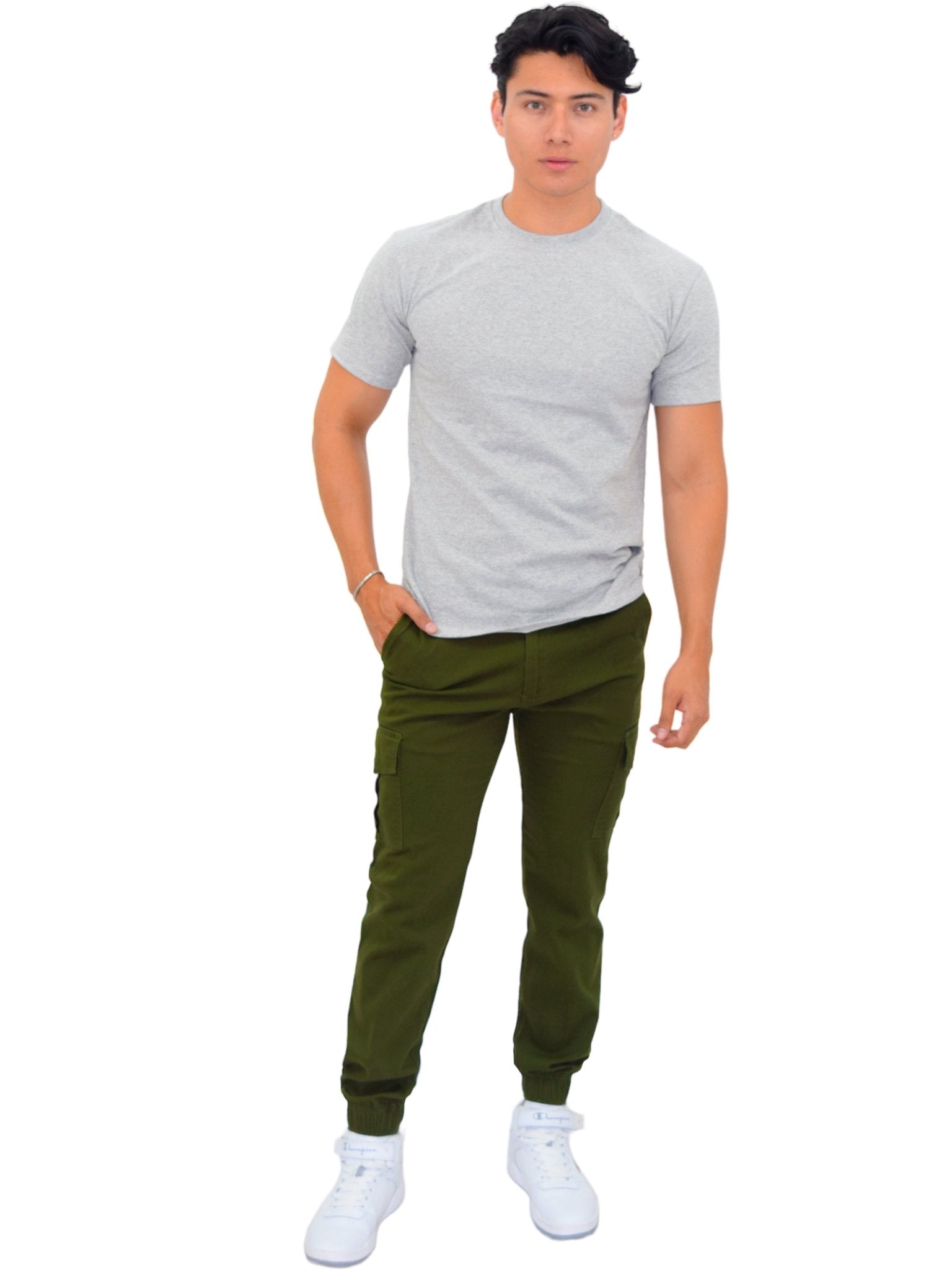 PLAYERA CUELLO REDONDO MALIBÚ HOMBRE #Color_Gris