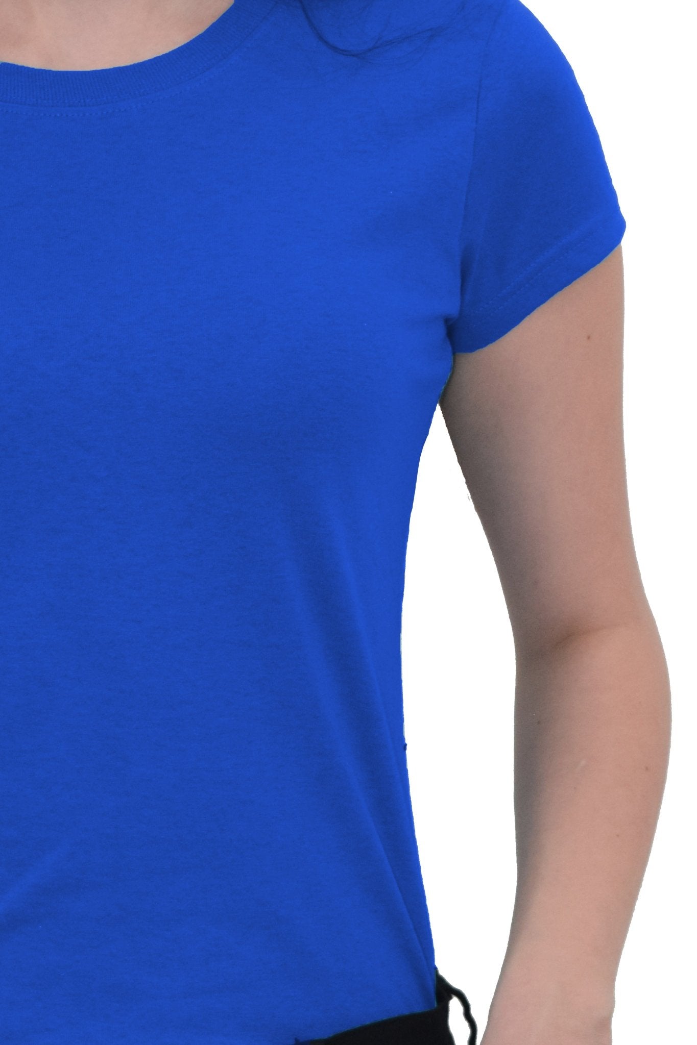 PLAYERA CUELLO REDONDO MALIBÚ MUJER #Color_Azul