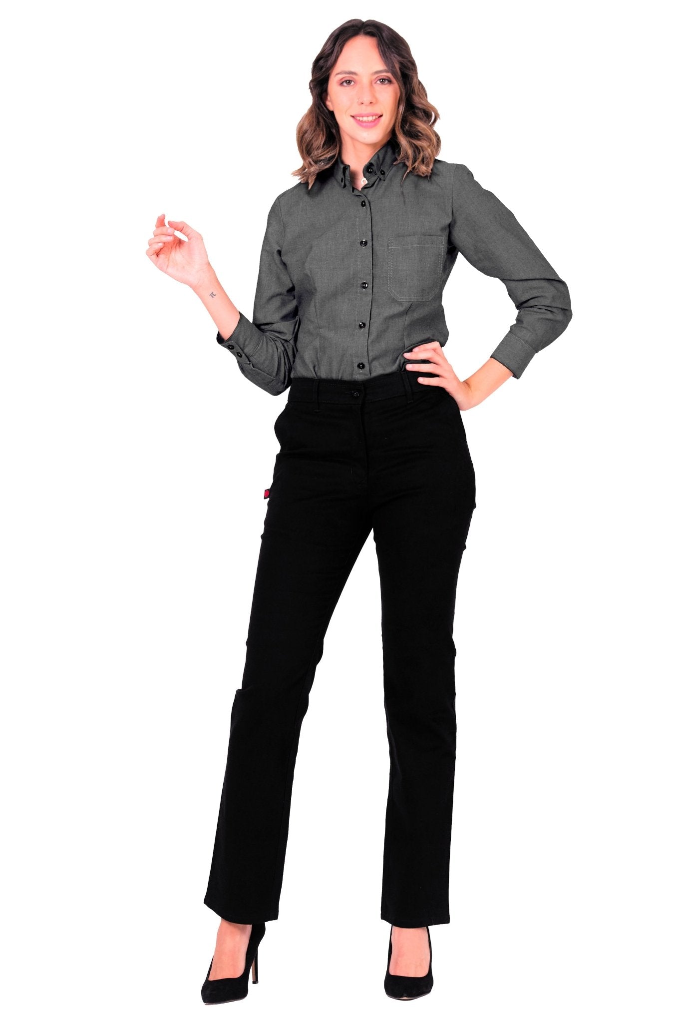 BLUSA FORMAL MANGA LARGA MONTENEGRO