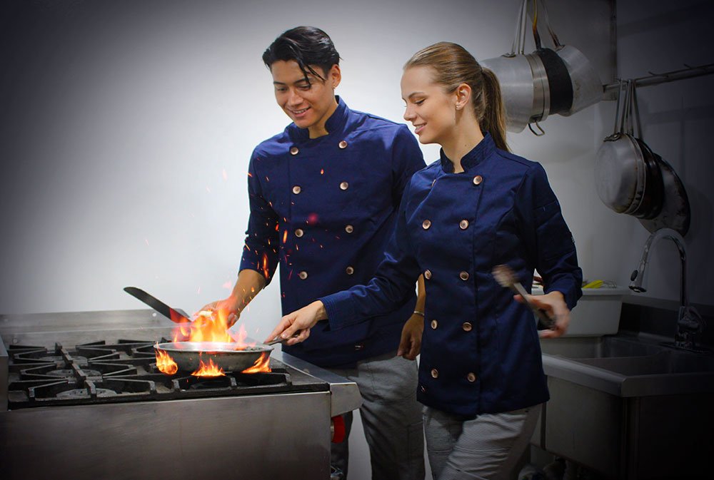 Uniformes para Restaurantes Hombre - Bravo Uniforms