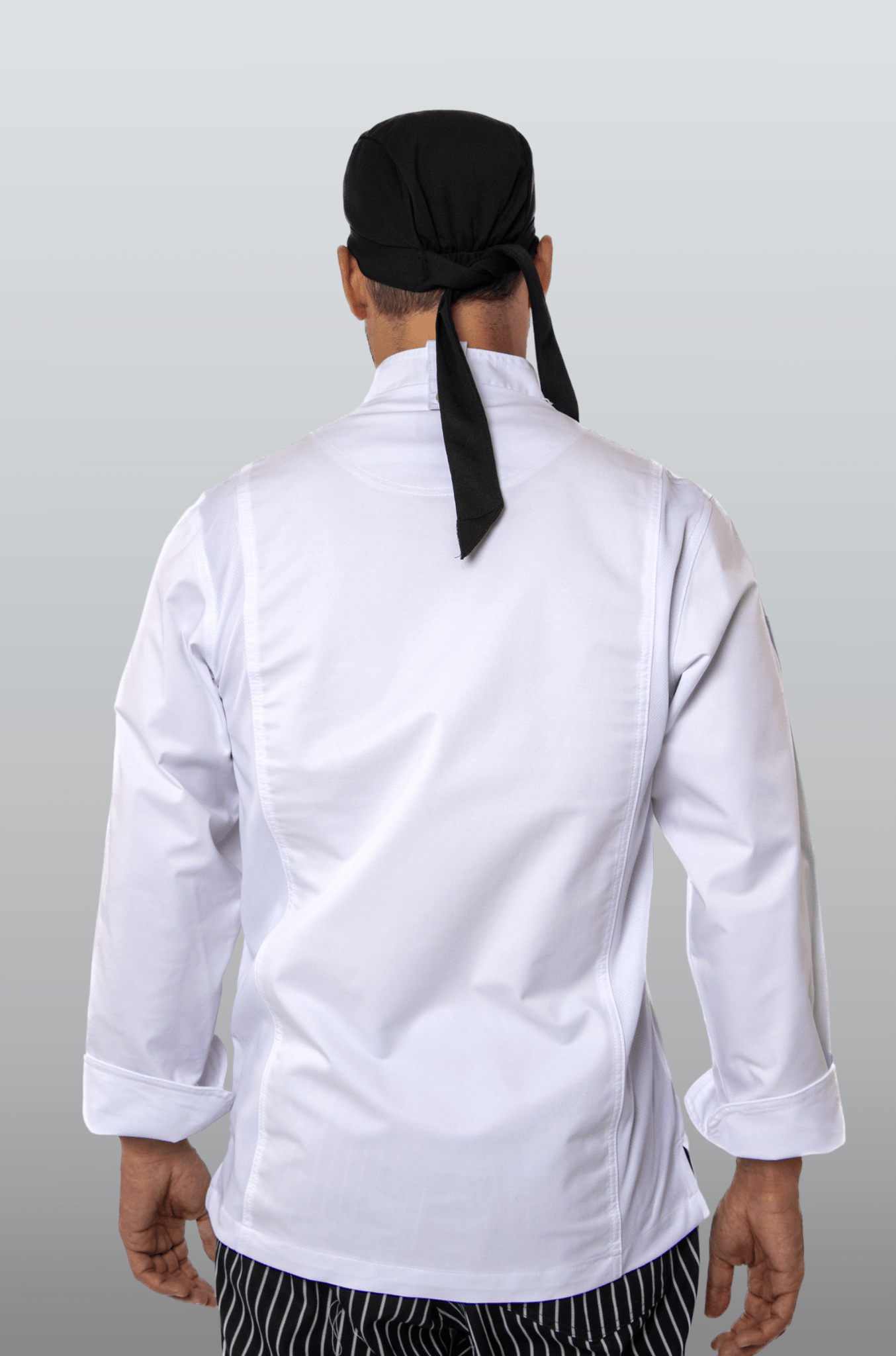 FILIPINA CHEF CON CIERRE FRONTAL VIENA HOMBRE #Color_Blanco