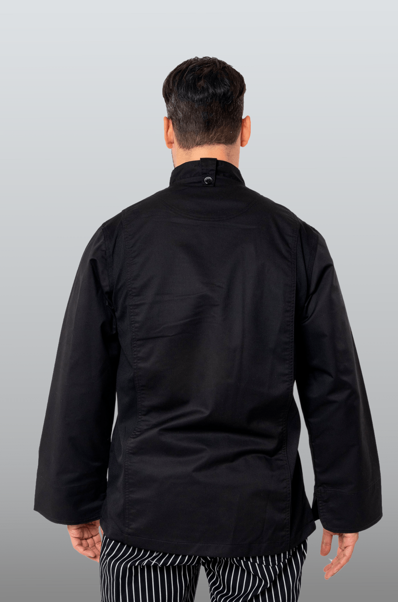 FILIPINA CHEF CON CIERRE FRONTAL VIENA HOMBRE #Color_Negro