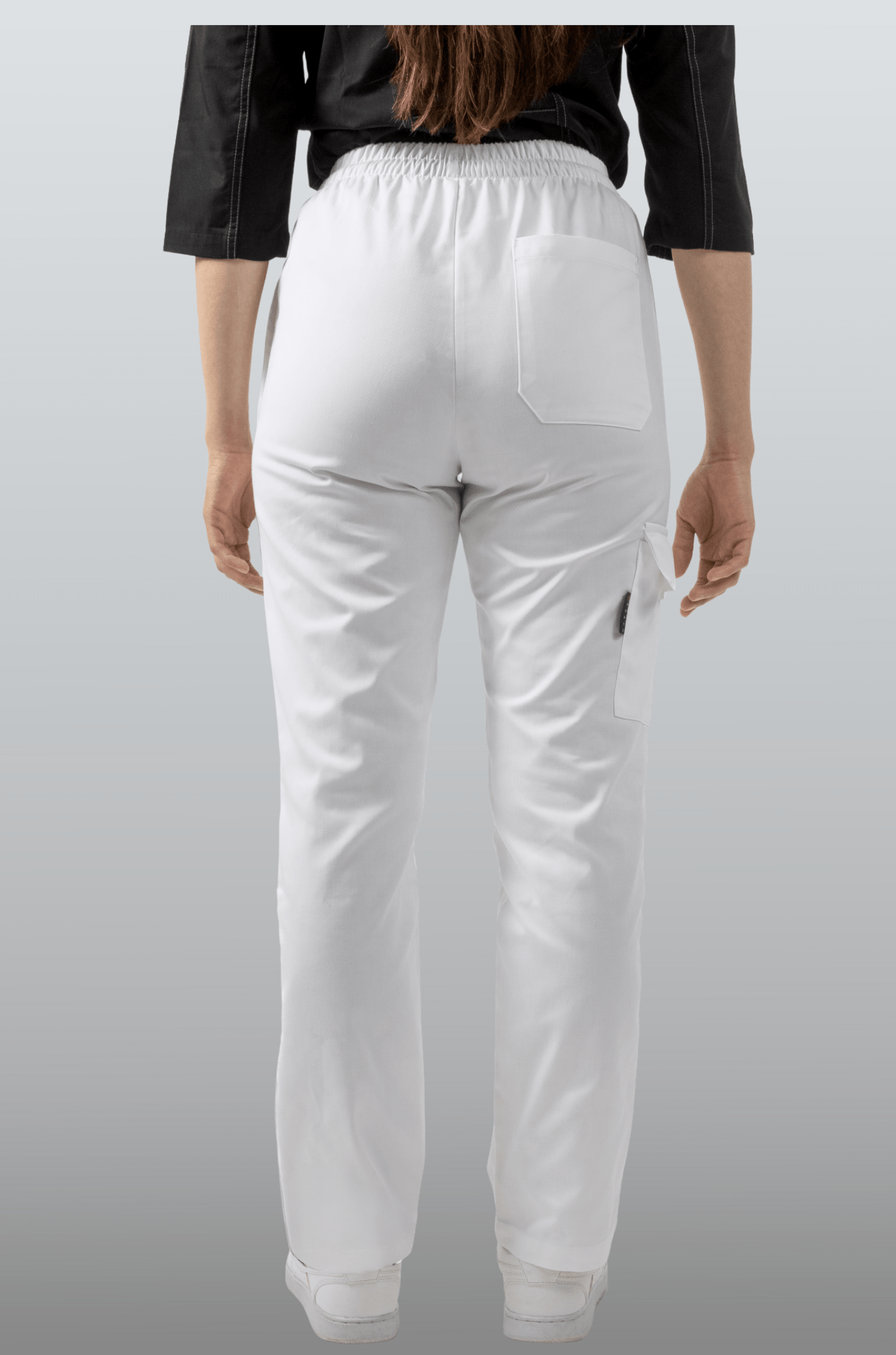 PANTALON DELHI CHEF DAMA #Color_Blanco