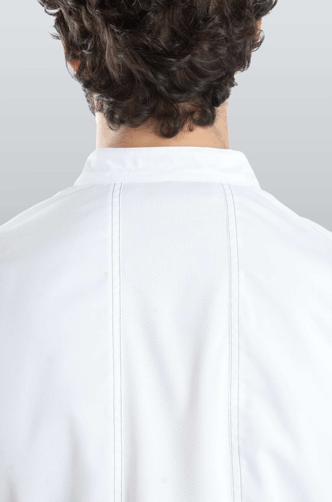 FILIPINA DE CHEF HOMBRE ZÚRICH MANGA 3/4 #Color_Blanco