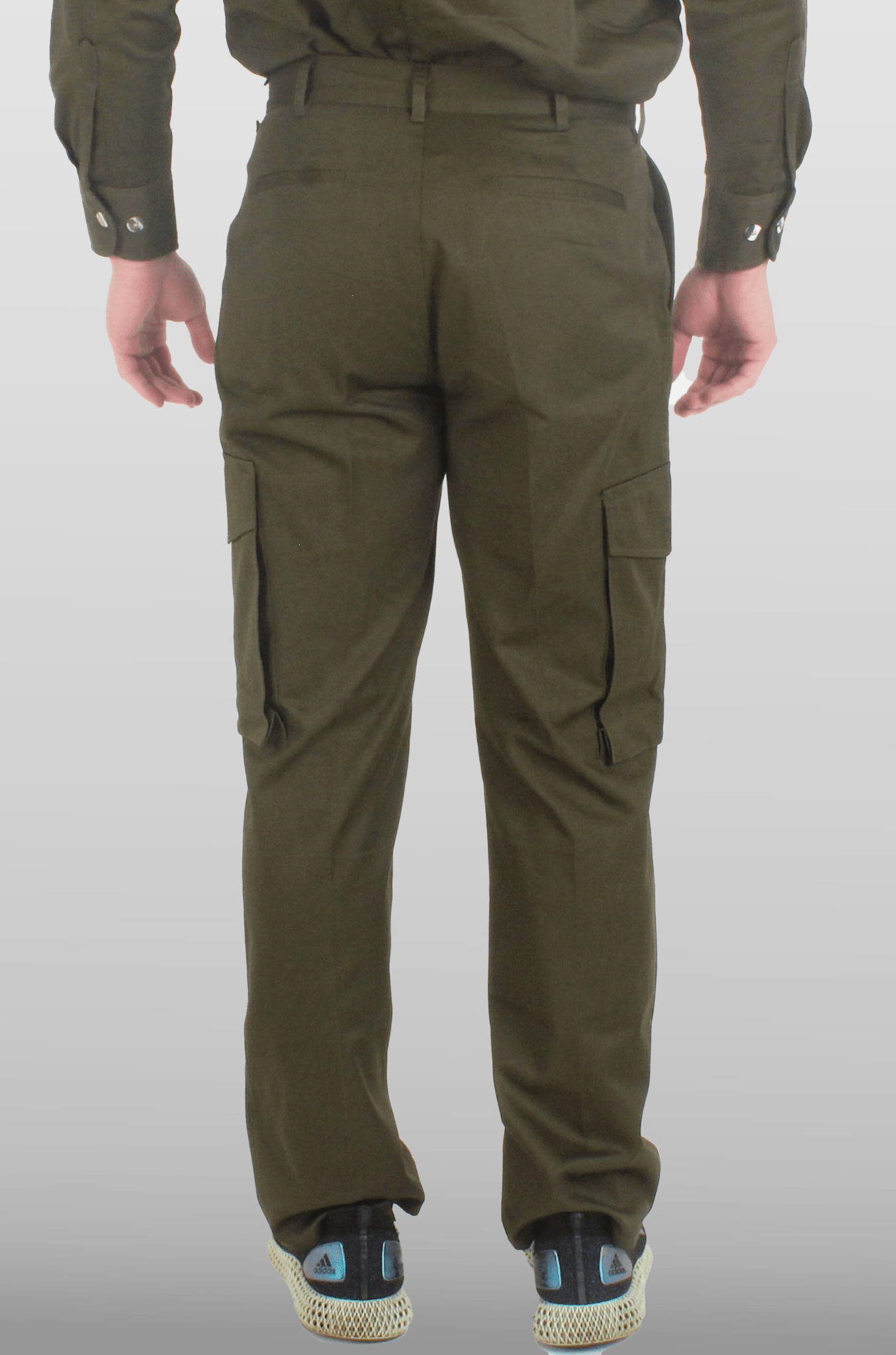 PANTALÓN INDUSTRIAL TIPO CARGO BANGKOK HOMBRE #Color_Verde Oliva