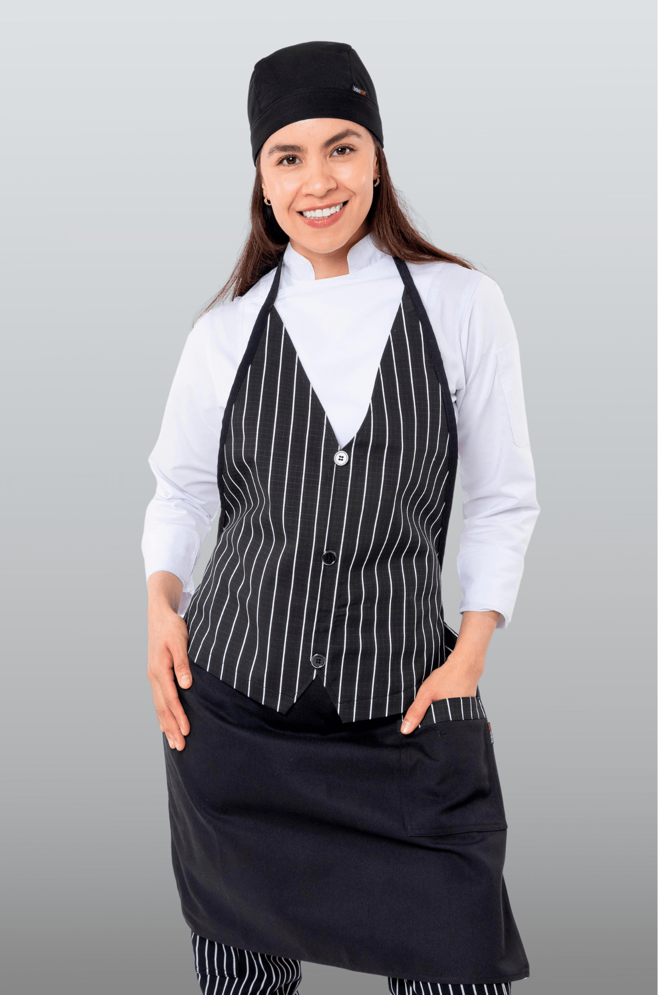 MANDIL PARA MESERO CHALECO SEVILLA UNISEX