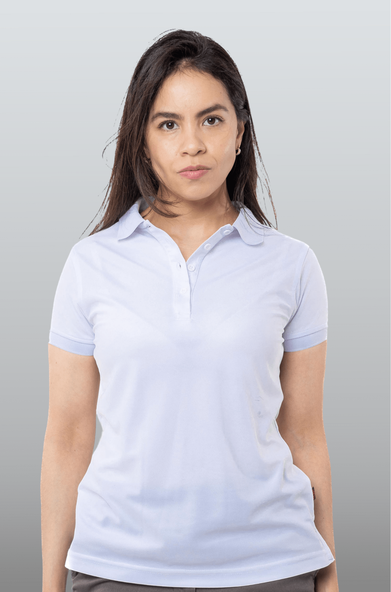 PLAYERA POLO DRYFIT MANCHESTER MUJER #Color_Blanco