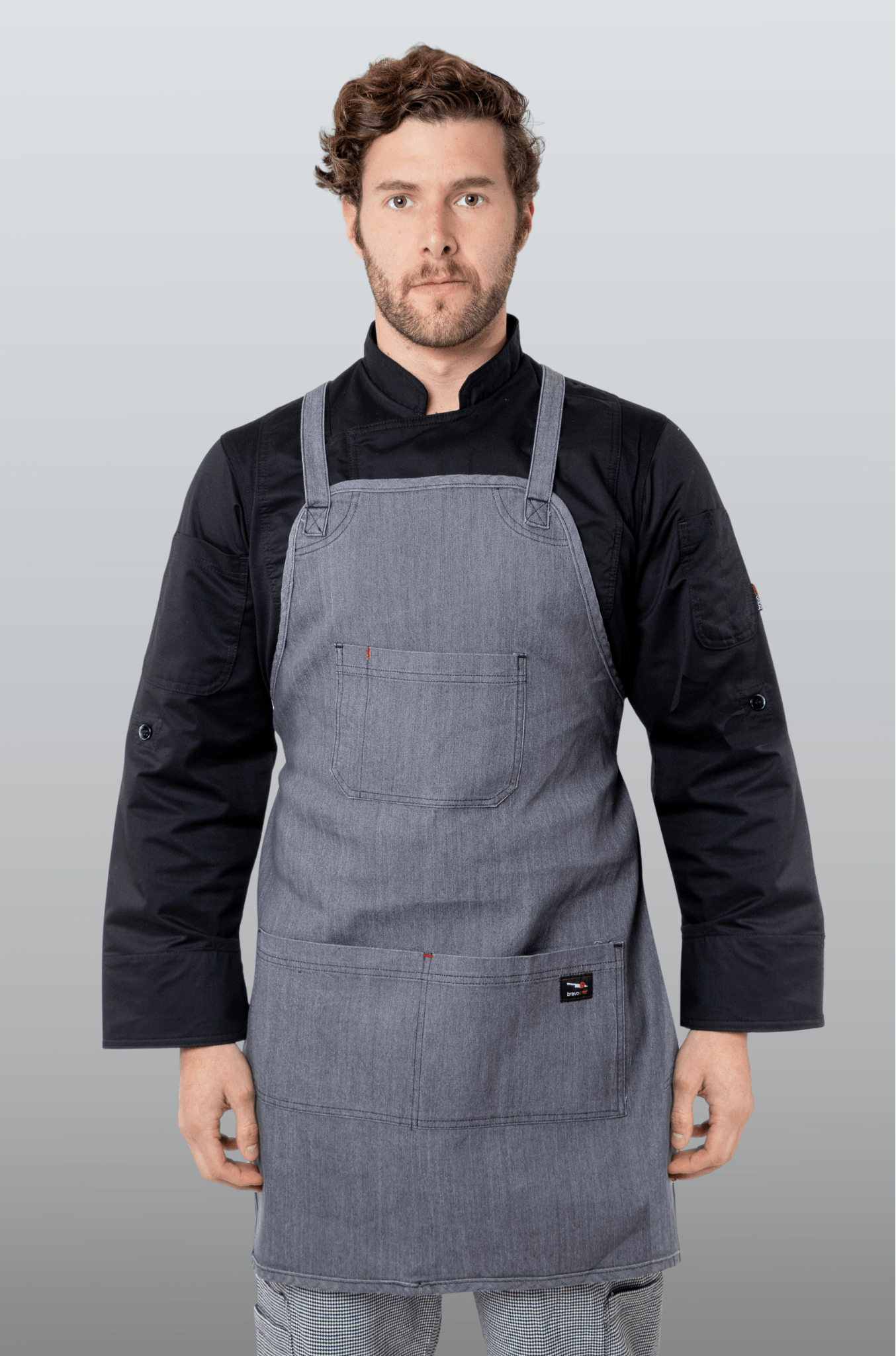 MANDIL MEZCLILLA OXFORD UNISEX