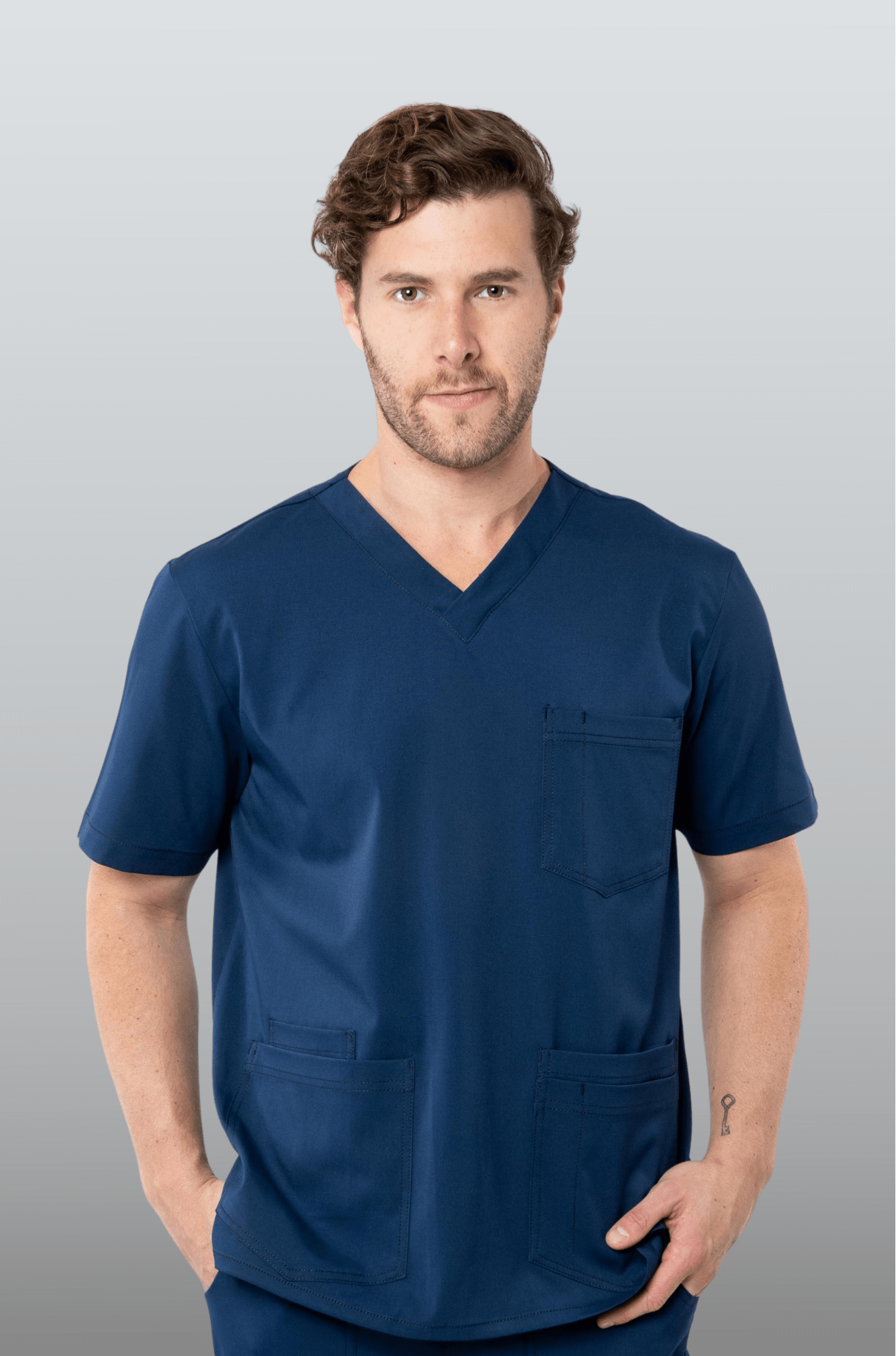 FILIPINA MÉDICA PARA SCRUB CAMBRIDGE HOMBRE #Color_Azul Marino