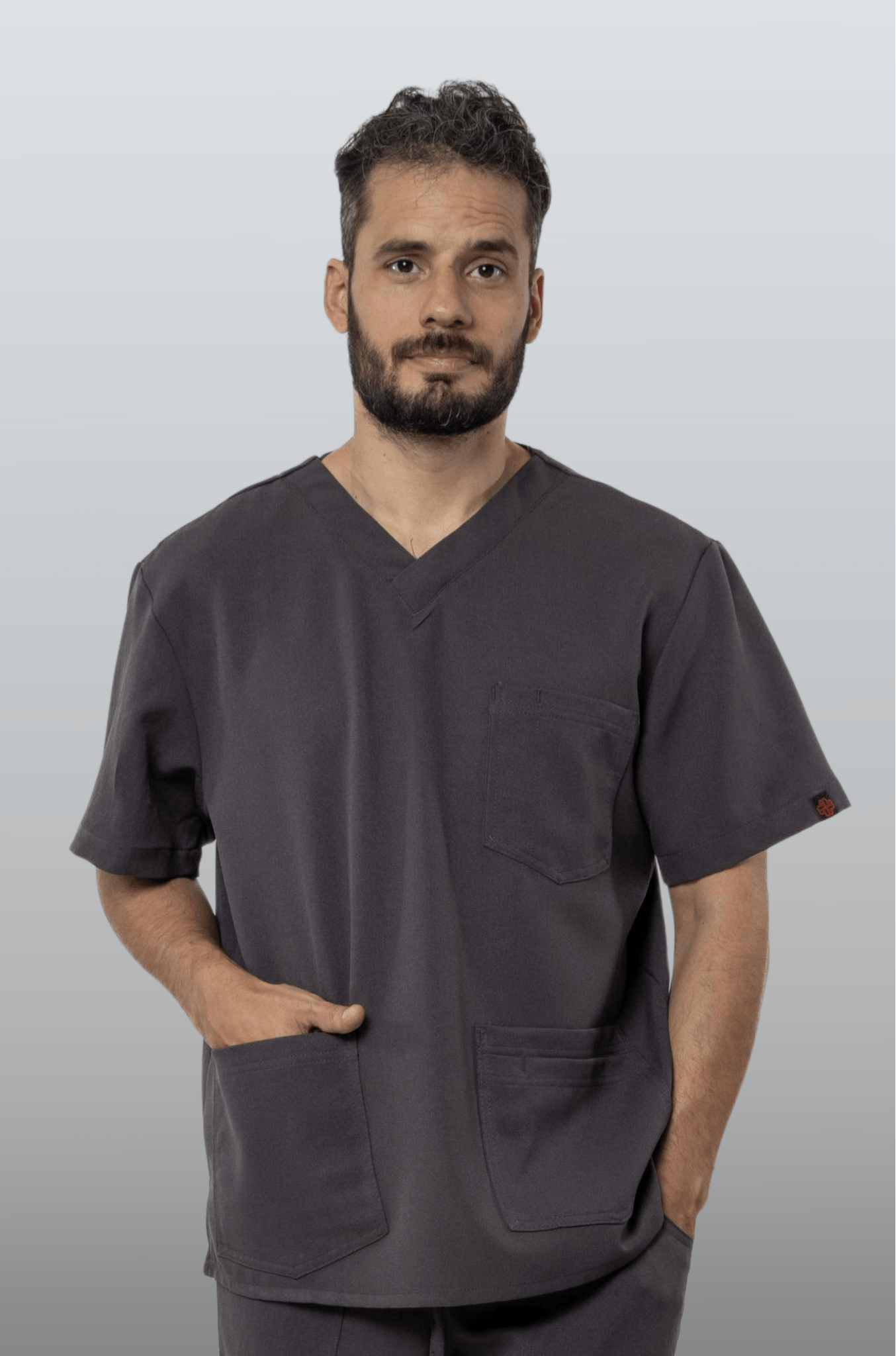 FILIPINA PARA CAMARISTA O LIMPIEZA COLOMBIA HOMBRE #Color_Gris