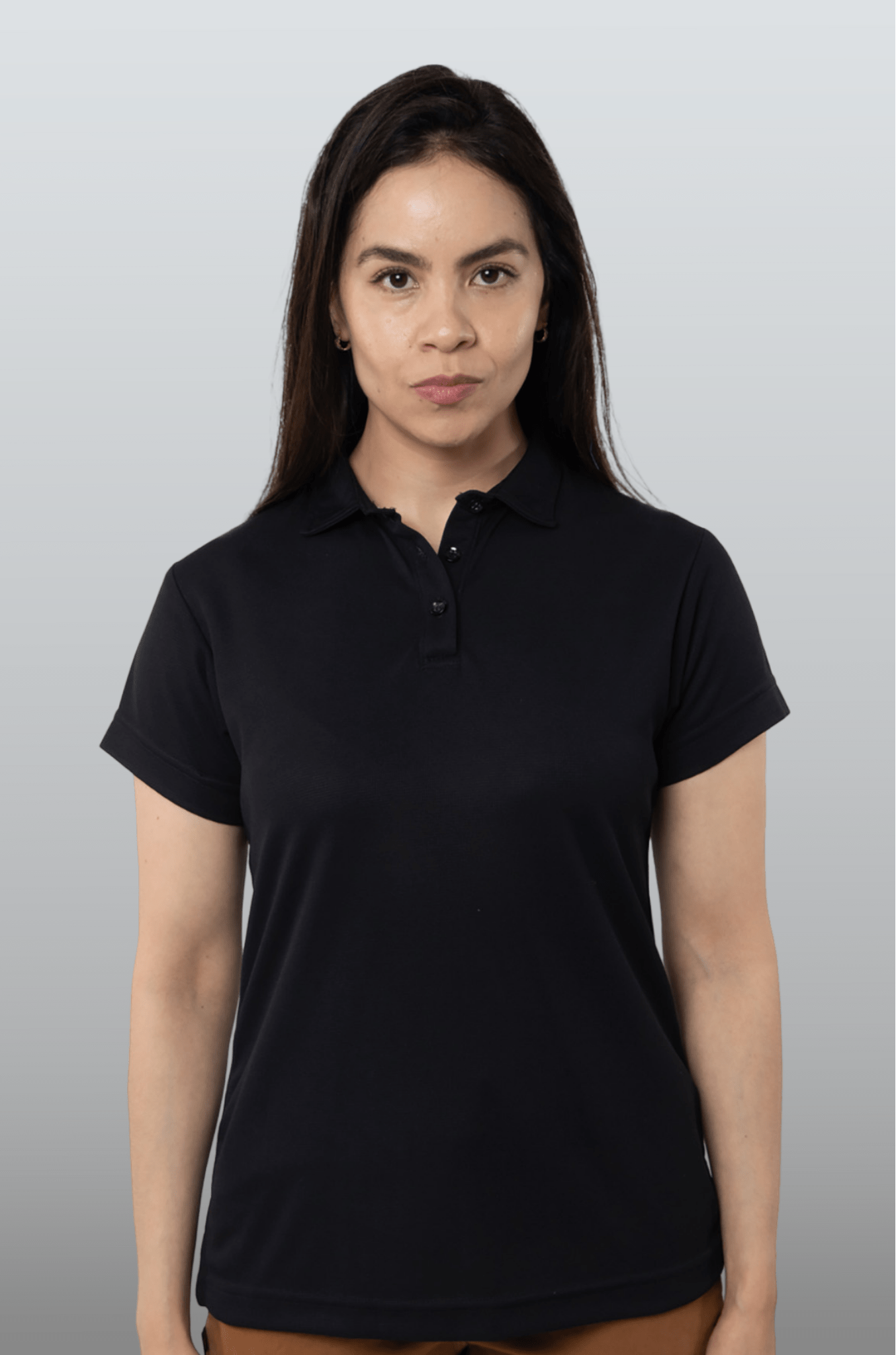 PLAYERA POLO DRYFIT MANCHESTER MUJER #Color_Negro