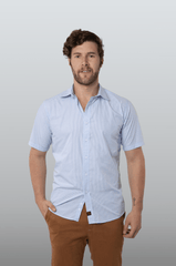 CAMISA EJECUTIVA MANGA CORTA SLIM FIT MÚNICH HOMBRE