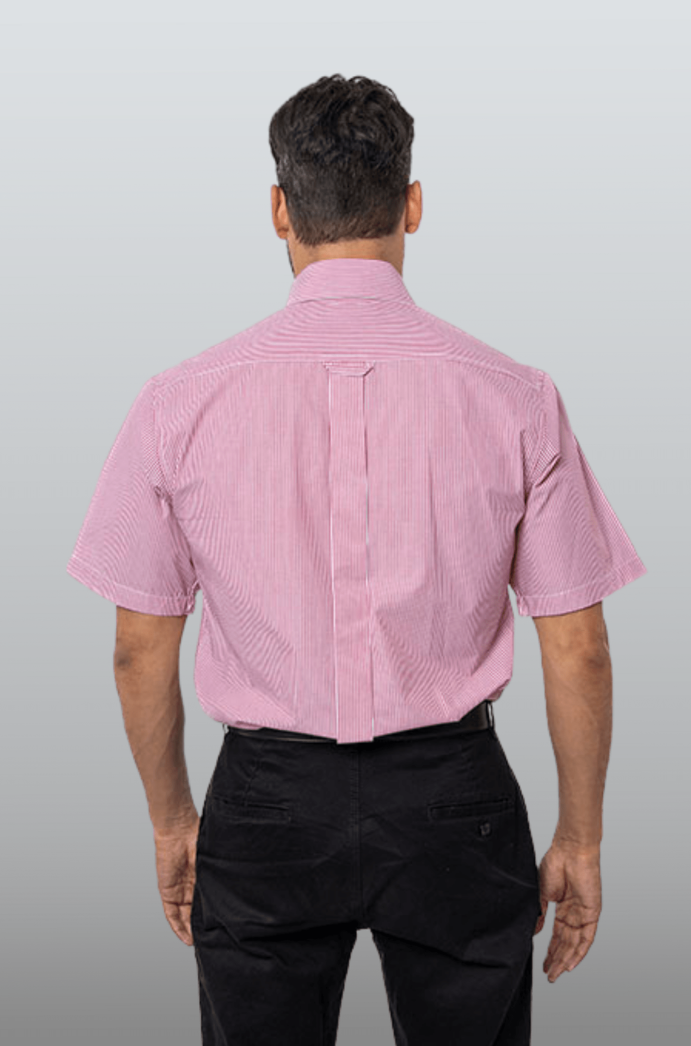 CAMISA FORMAL SLIM FIT MANGA CORTA MÚNICH HOMBRE #Color_Rojo