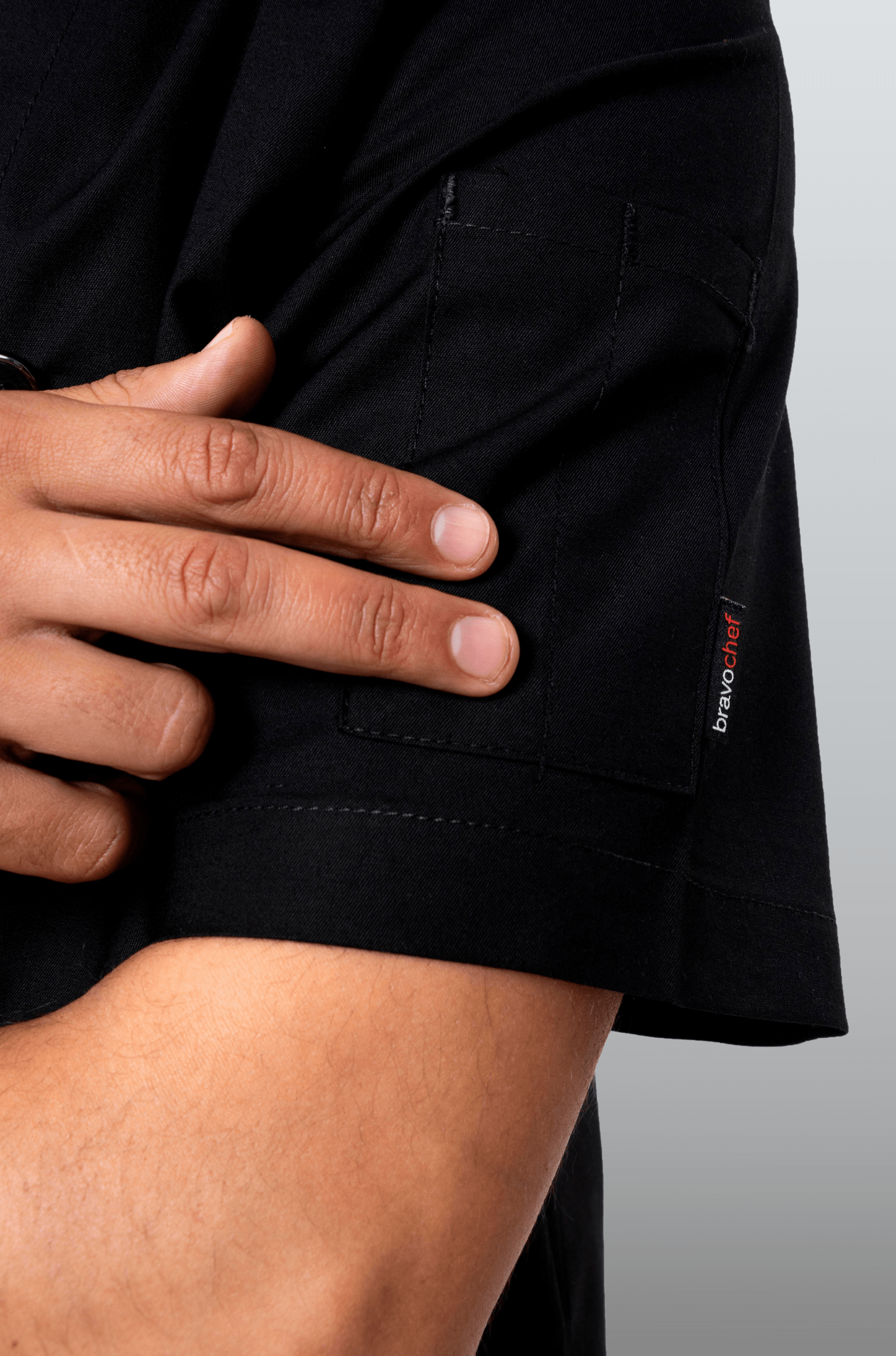 FILIPINA DE CHEF MANGA CORTA HONOLULU HOMBRE #Color_Negro