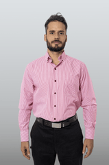 CAMISA DE RAYAS EJECUTIVA SLIM FIT MÚNICH HOMBRE