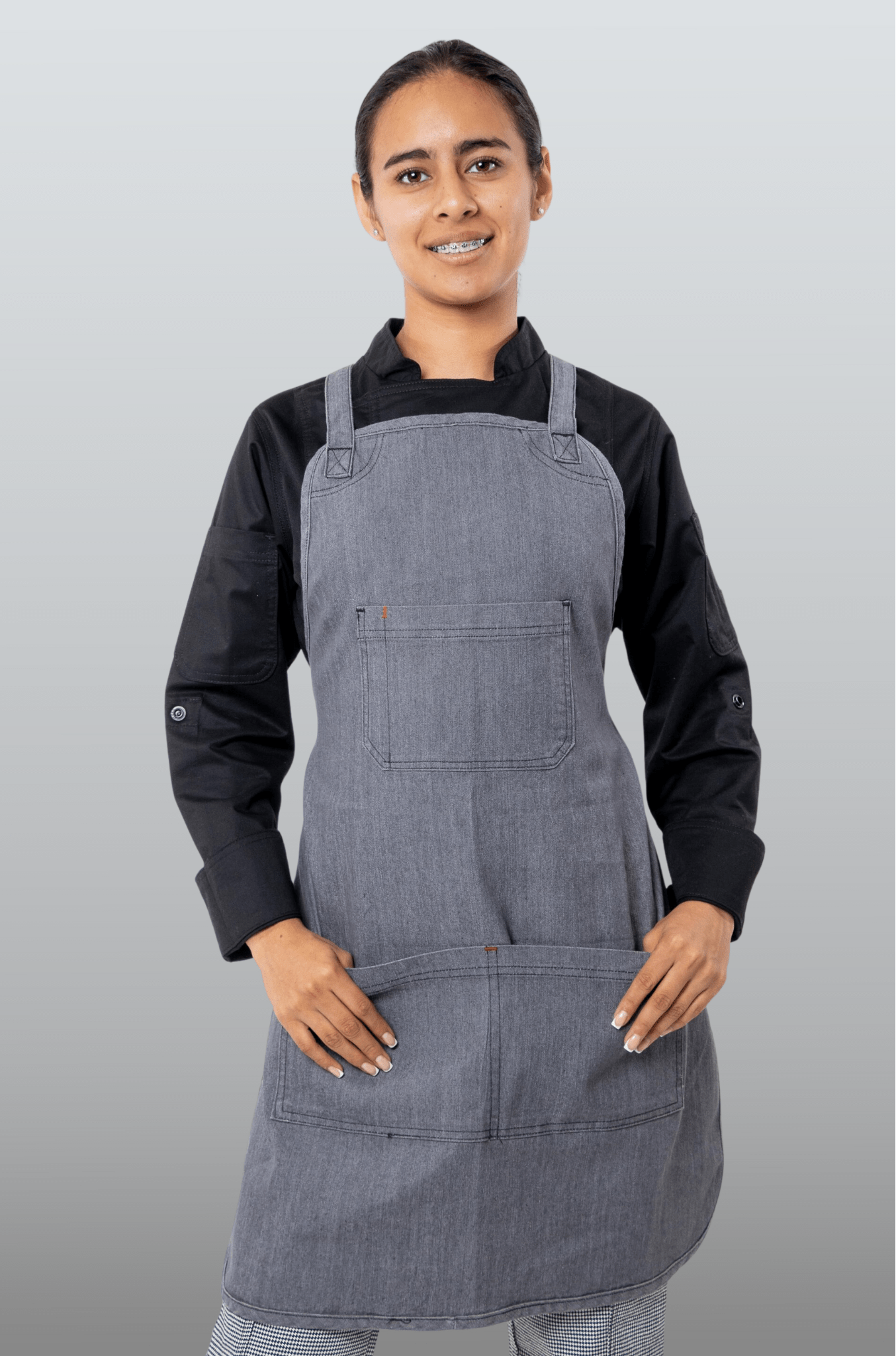 MANDIL MEZCLILLA OXFORD UNISEX