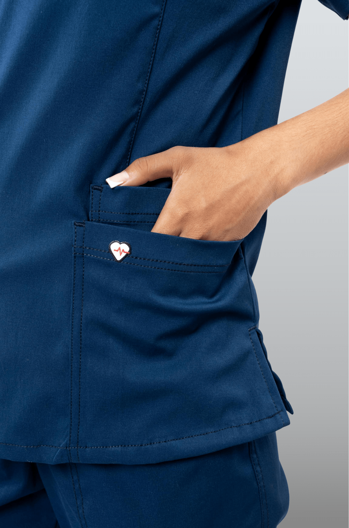 FILIPINA MÉDICA PARA SCRUB CAMBRIDGE MUJER #Color_Azul Marino 