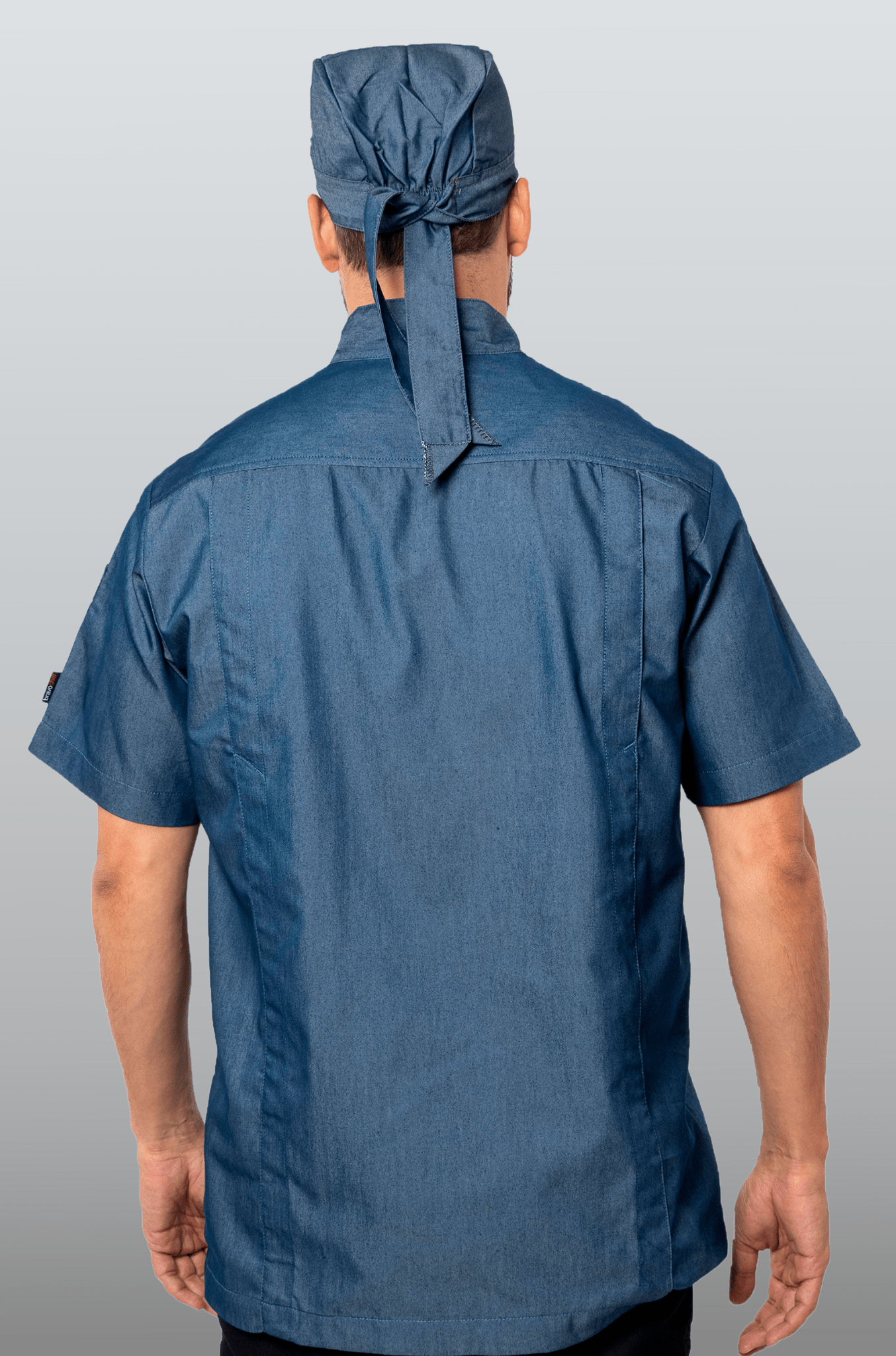 FILIPINA DE CHEF MANGA CORTA HONOLULU HOMBRE #Color_Azul Marino