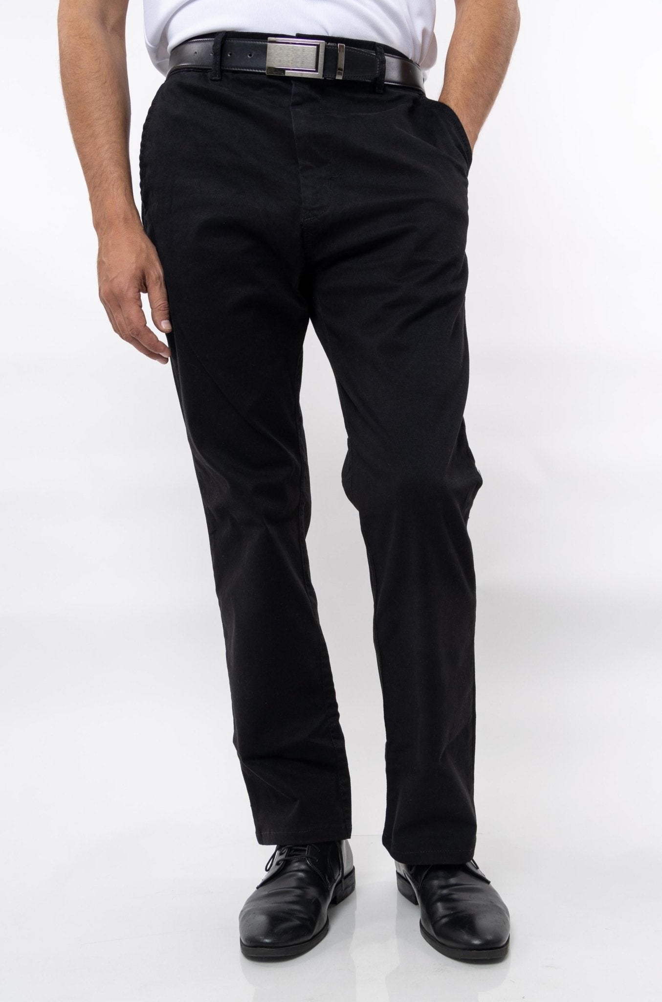 PANTALÓN CASUAL DETROIT HOMBRE #Color_Negro