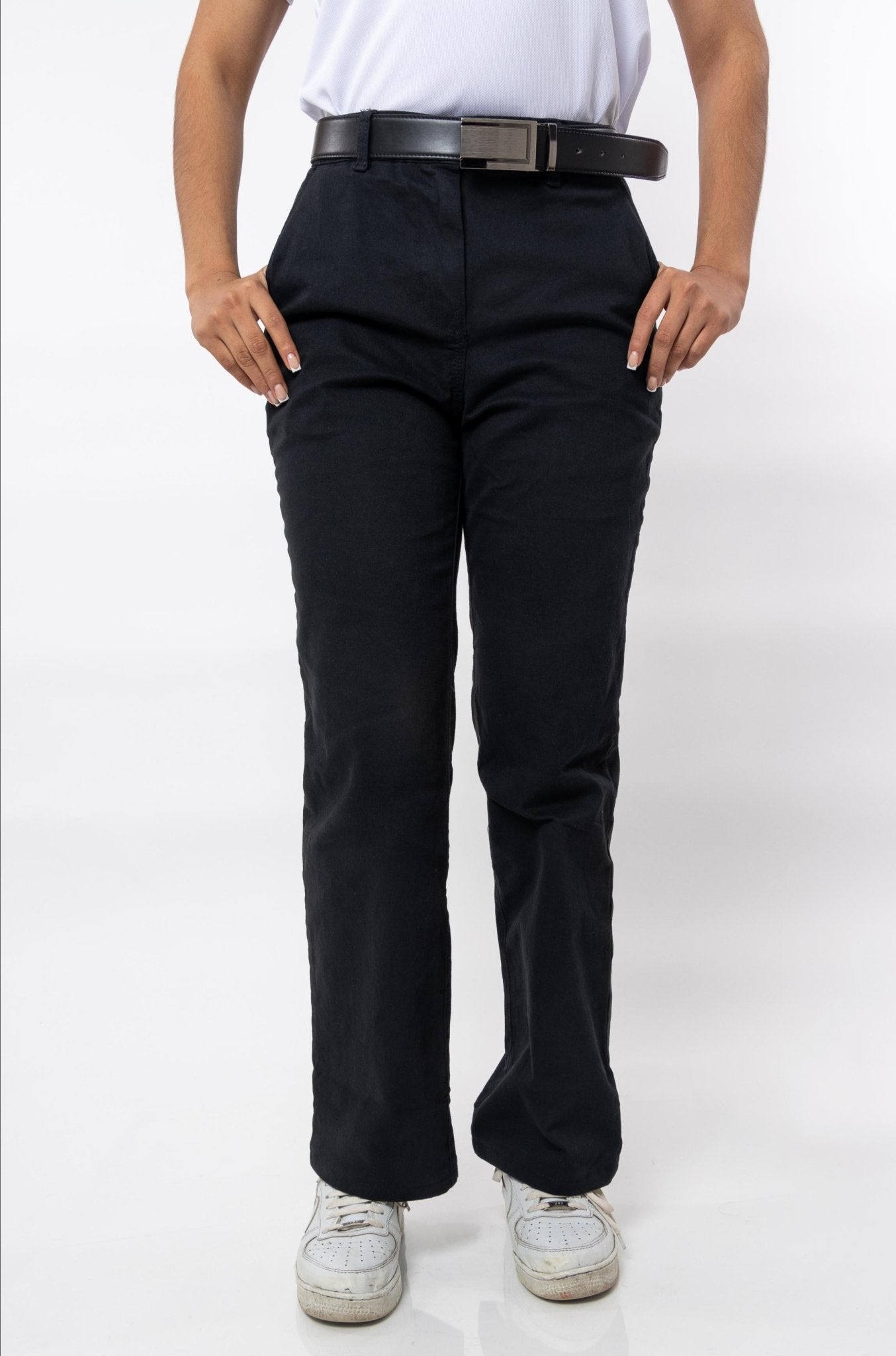 PANTALÓN CASUAL DETROIT MUJER #Color_Negro