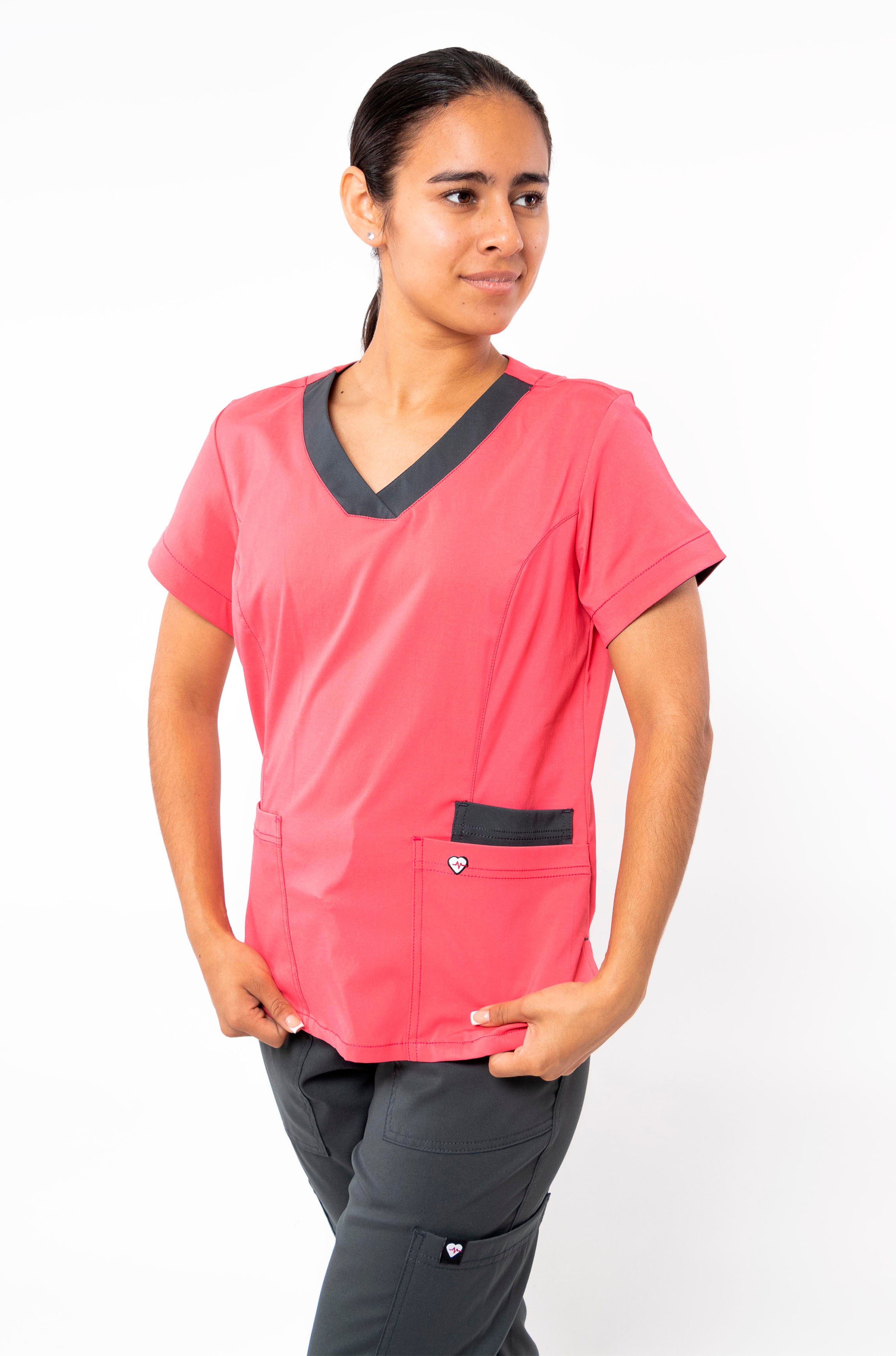 FILIPINA MÉDICA PARA SCRUB OPORTO MUJER #Color_Rosa