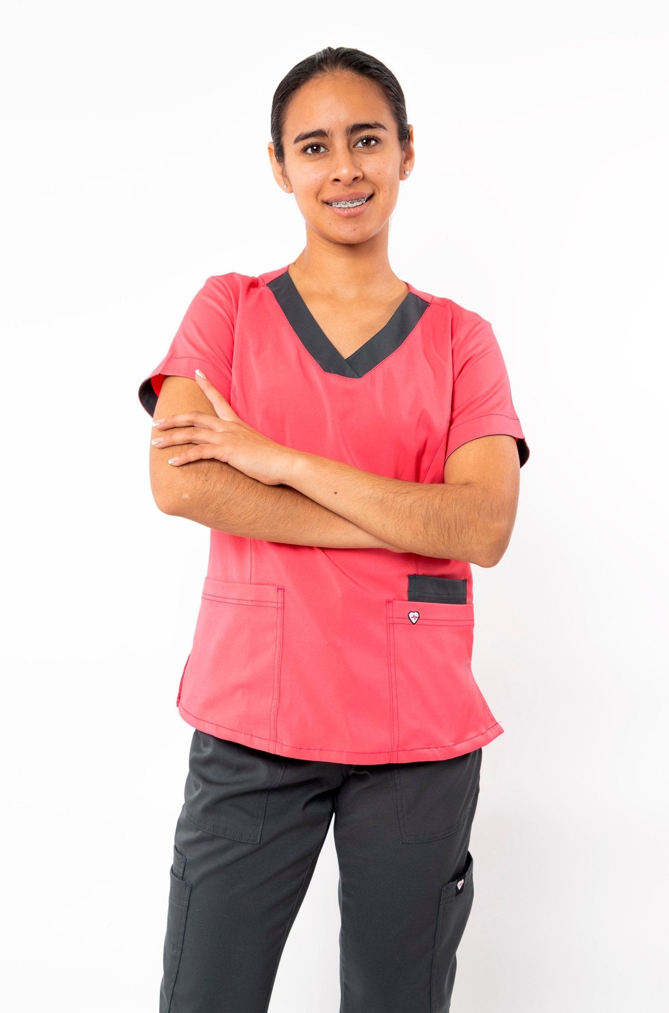 FILIPINA MÉDICA PARA SCRUB OPORTO MUJER #Color_Rosa