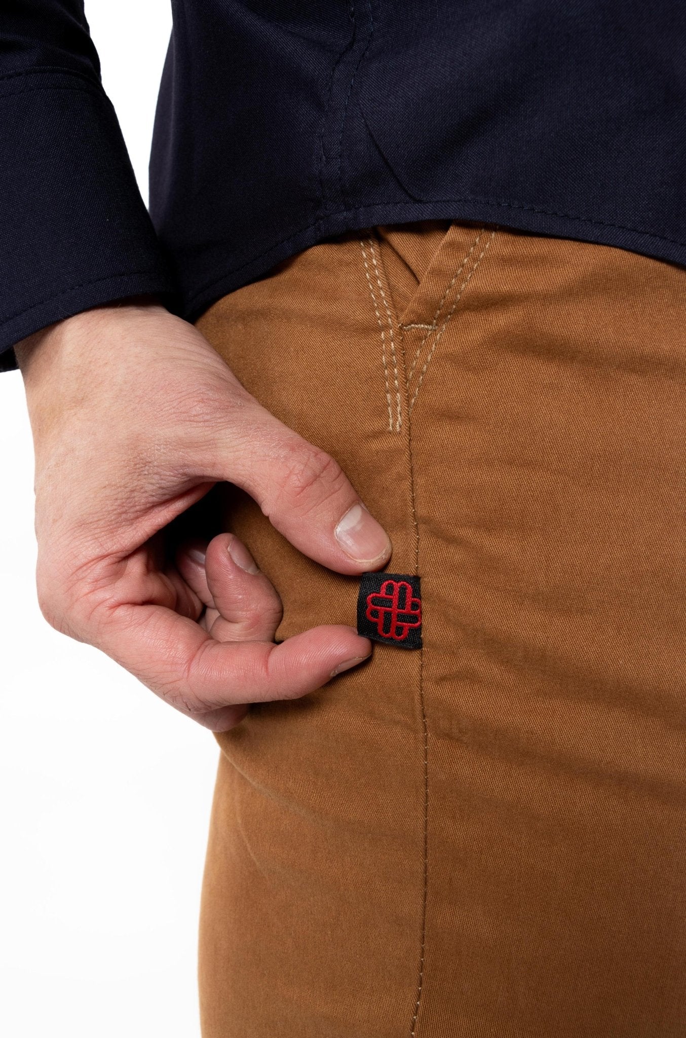 PANTALÓN CASUAL DETROIT HOMBRE #Color_Marrón