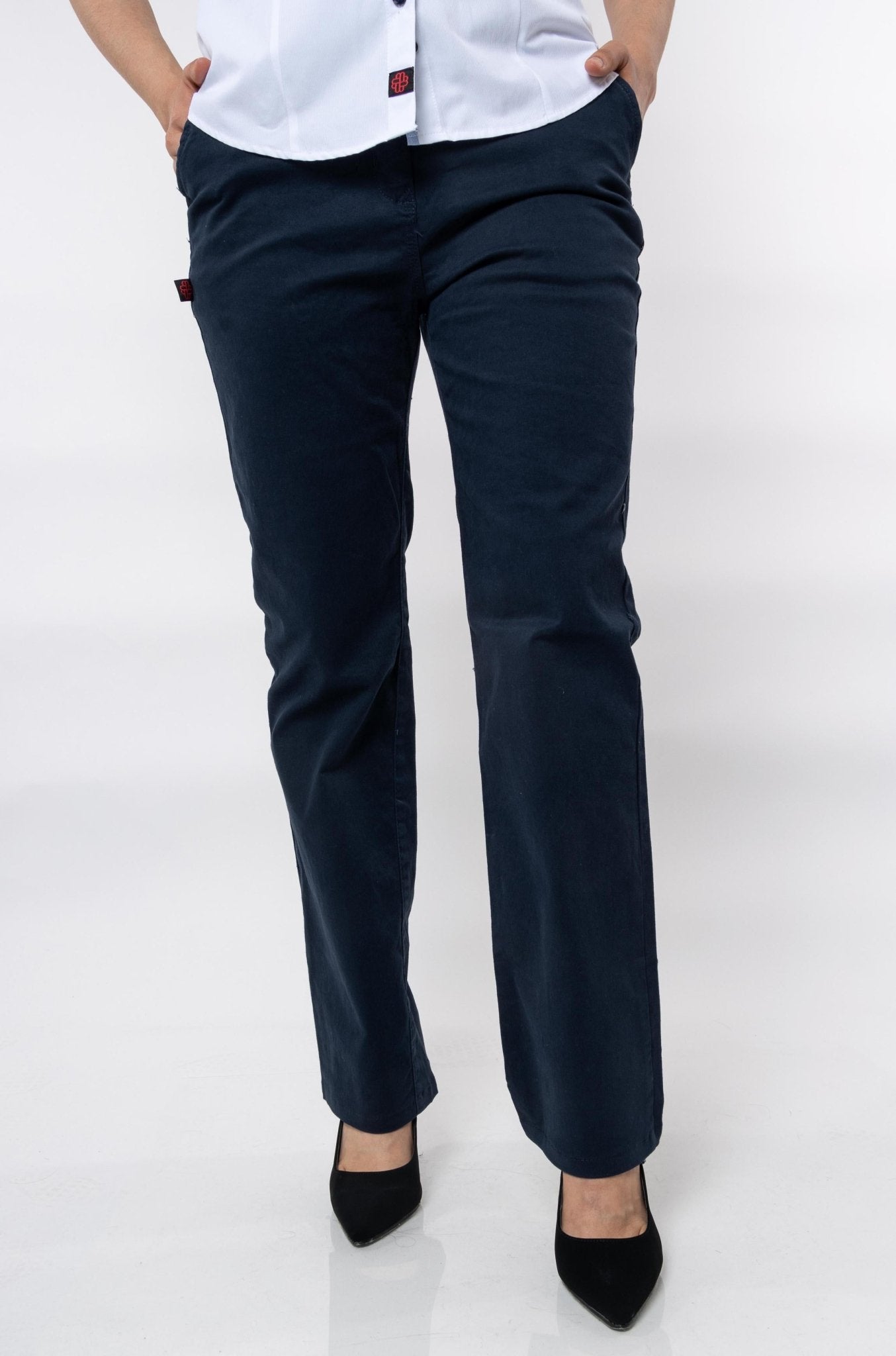 PANTALÓN CASUAL DETROIT MUJER #Color_Azul Marino