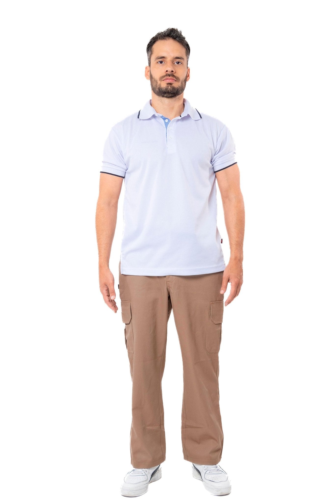 PANTALÓN DE TRABAJO TIPO CARGO TORONTO HOMBRE #Color_Cafe
