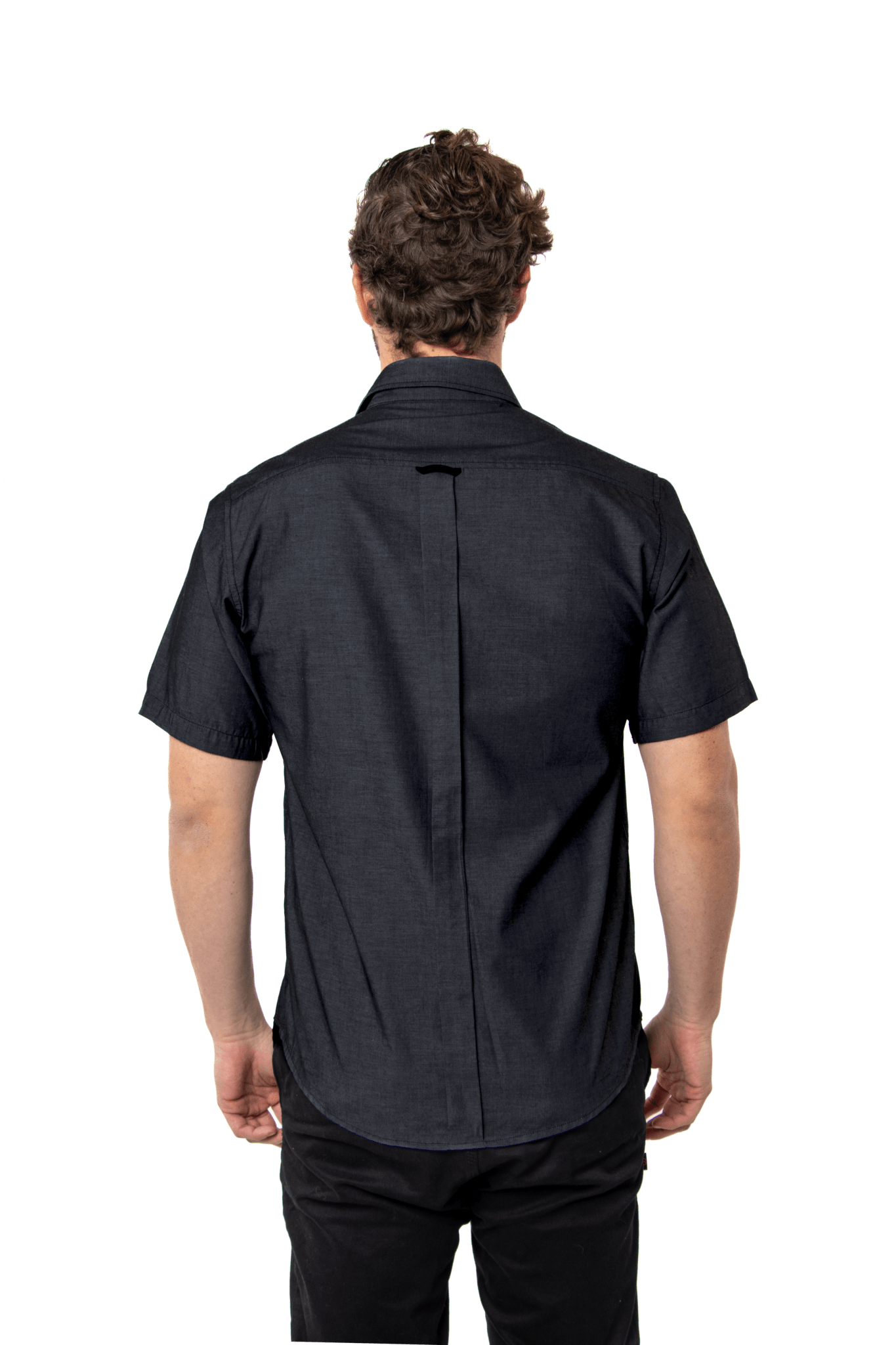 CAMISA SLIM FIT HAMBURGO HOMBRE MANGA CORTA #Color_Gris