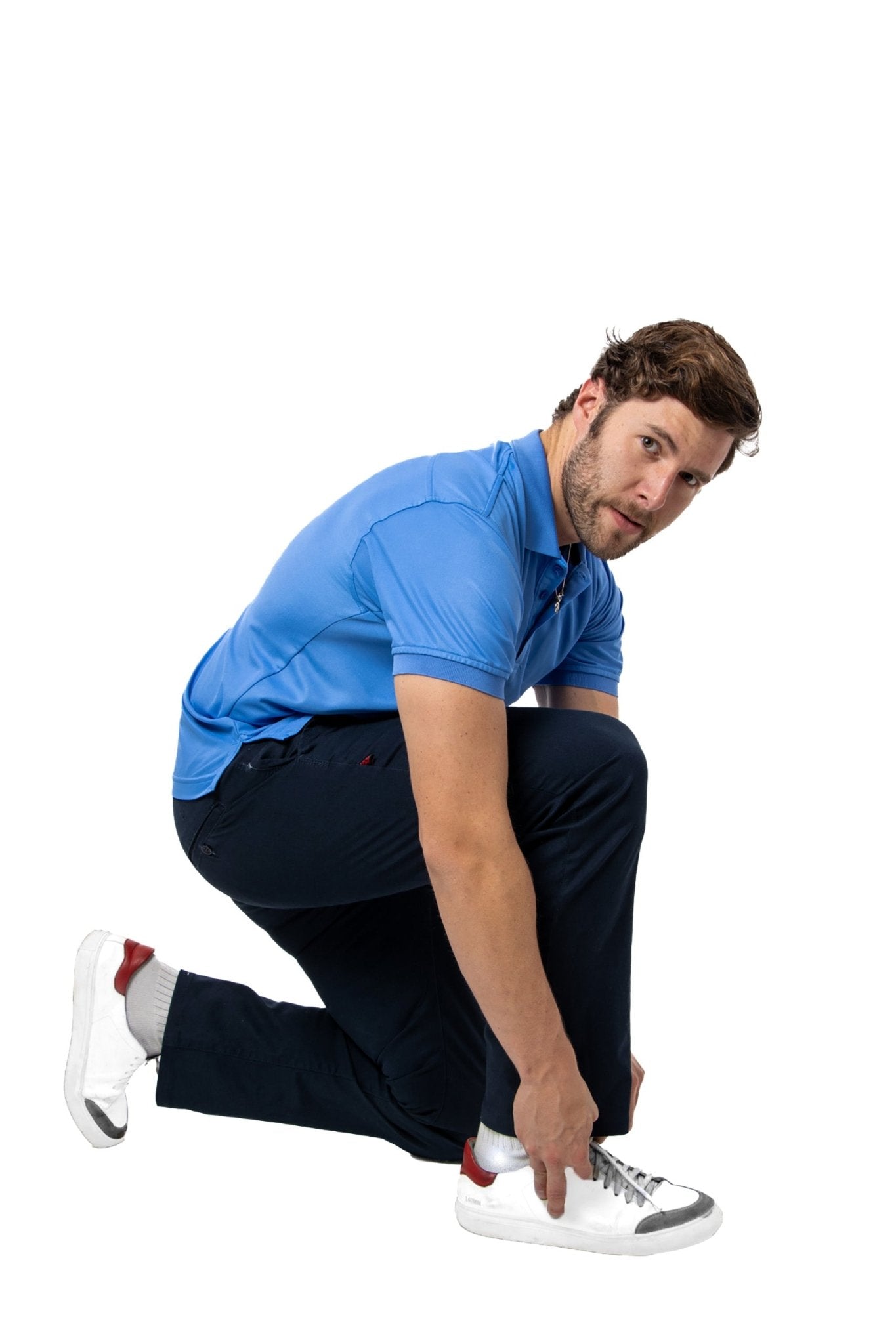 PLAYERA TIPO POLO ULTRA DRYFIT MANCHESTER HOMBRE #Color_Azul