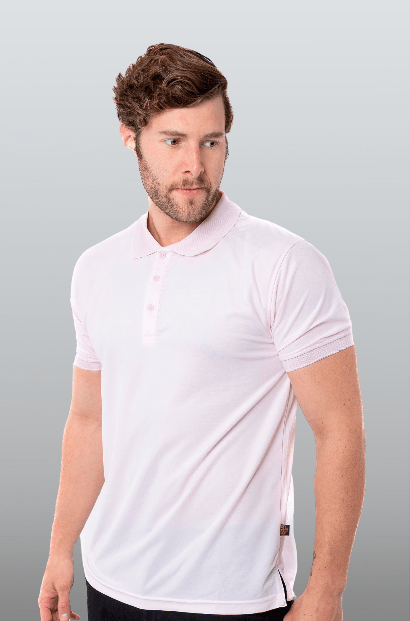 PLAYERA POLO DRYFIT MANCHESTER HOMBRE #Color_Rosa