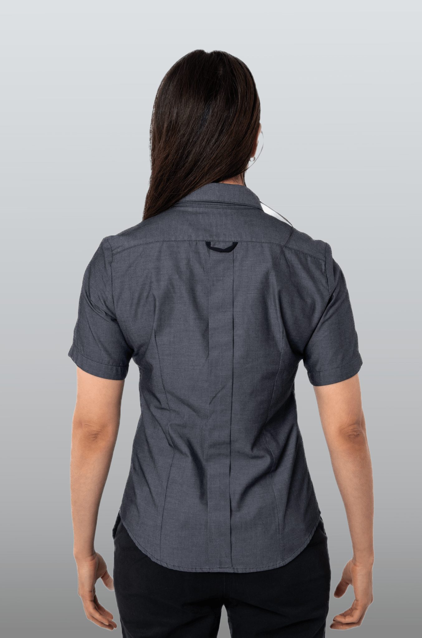 CAMISA EJECUTIVA MANGA CORTA SLIM FIT HAMBURGO MUJER