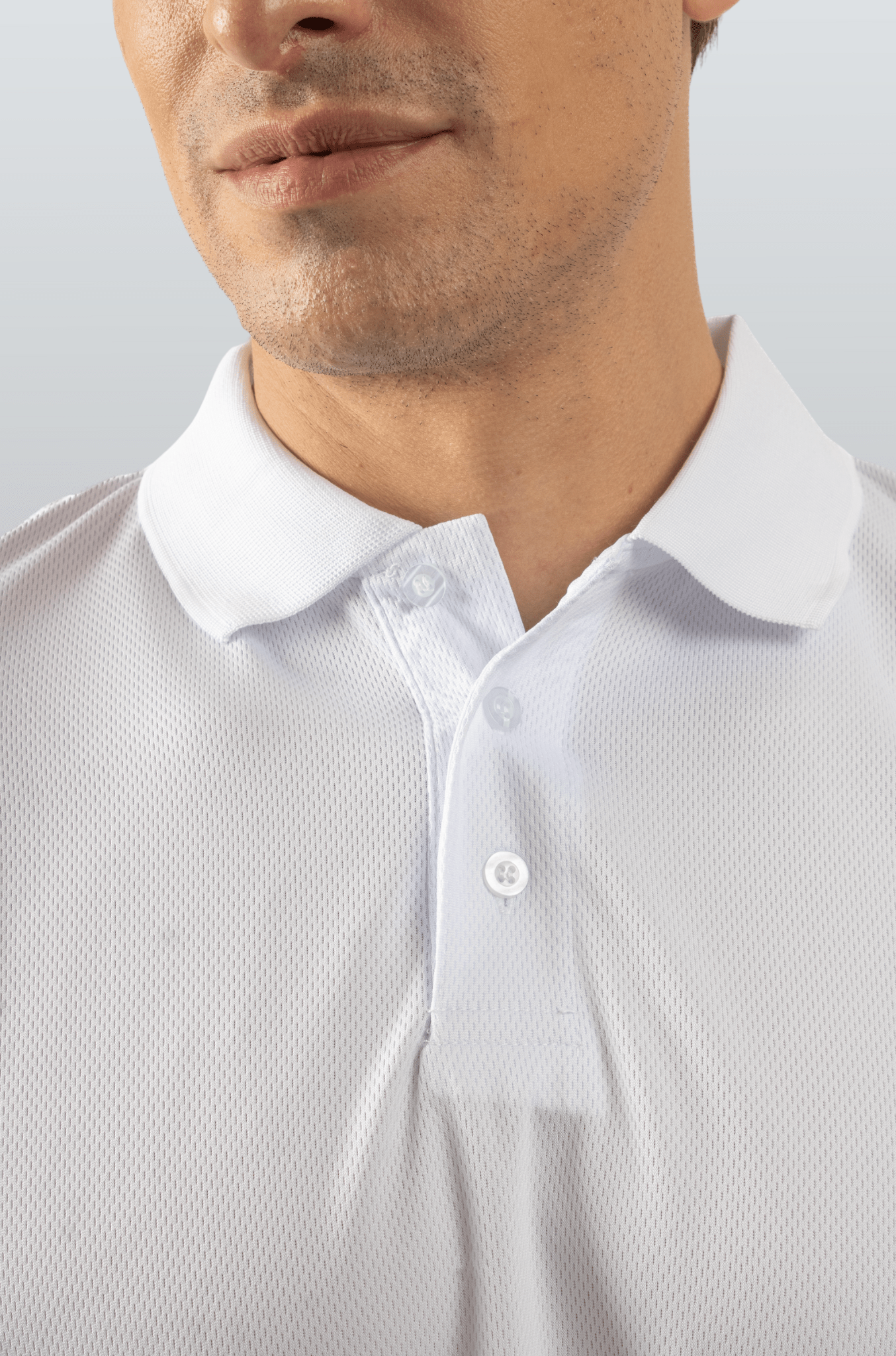 PLAYERA POLO CARACAS CABALLERO #Color_Blanco