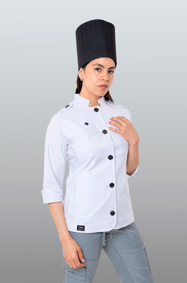 TOQUE BLANCHE GORRO PARA CHEF MARSELLA UNISEX #Color_Negro